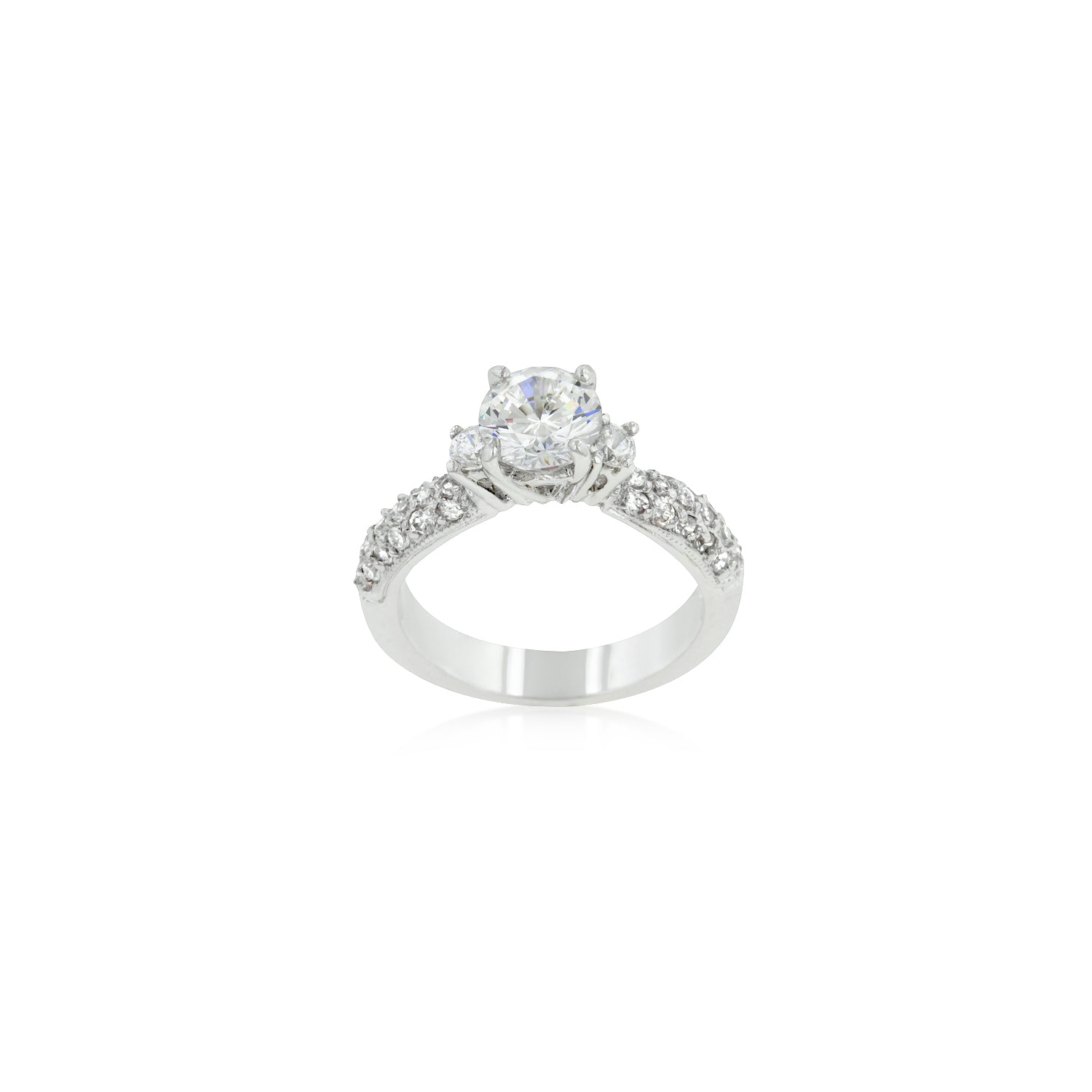 Classic Pave Bridal Ring
