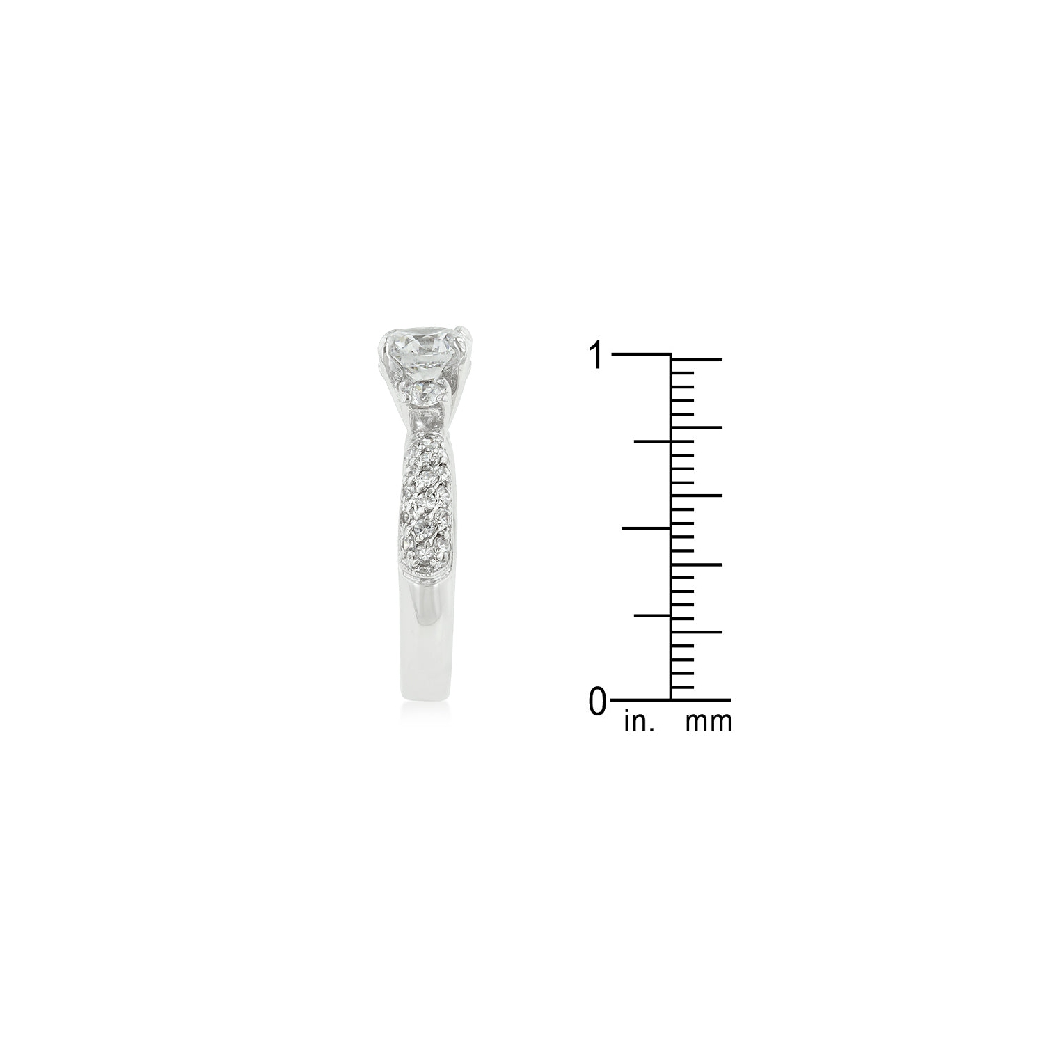 Classic Pave Bridal Ring