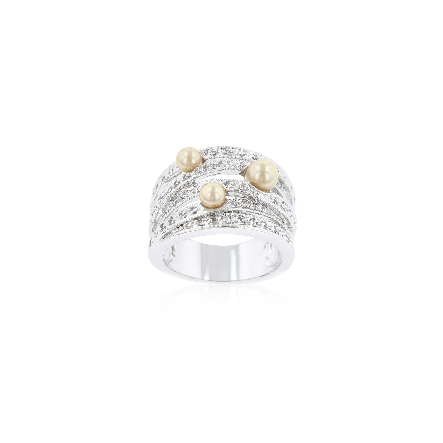 Pearl Cocktail Ring