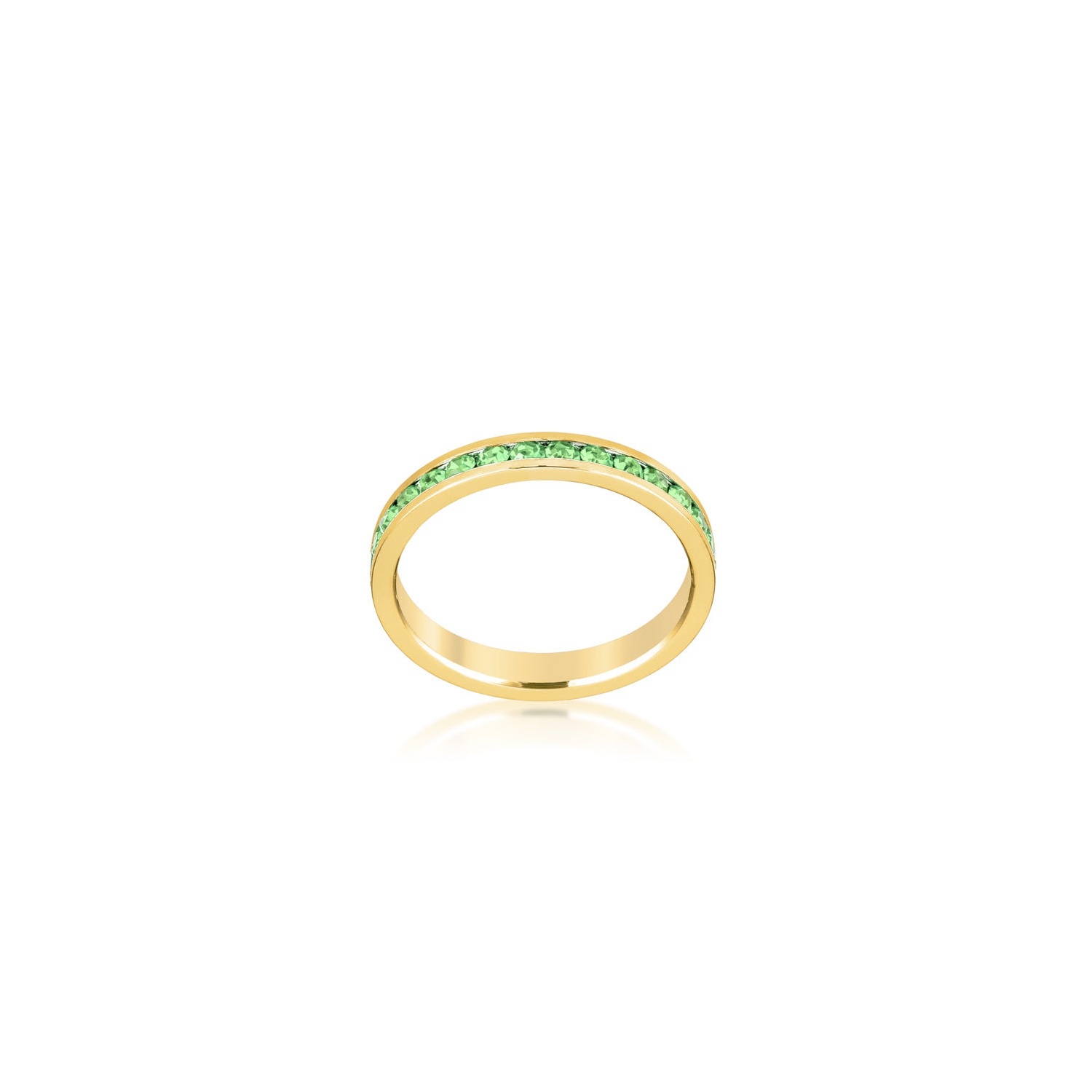 Stylish Stackables Peridot Crystal Ring