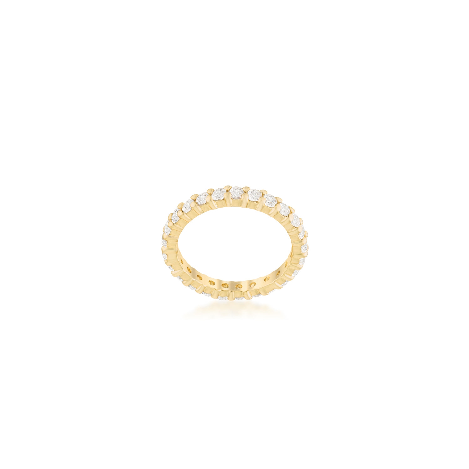 Cubic Zirconia Eternity Band