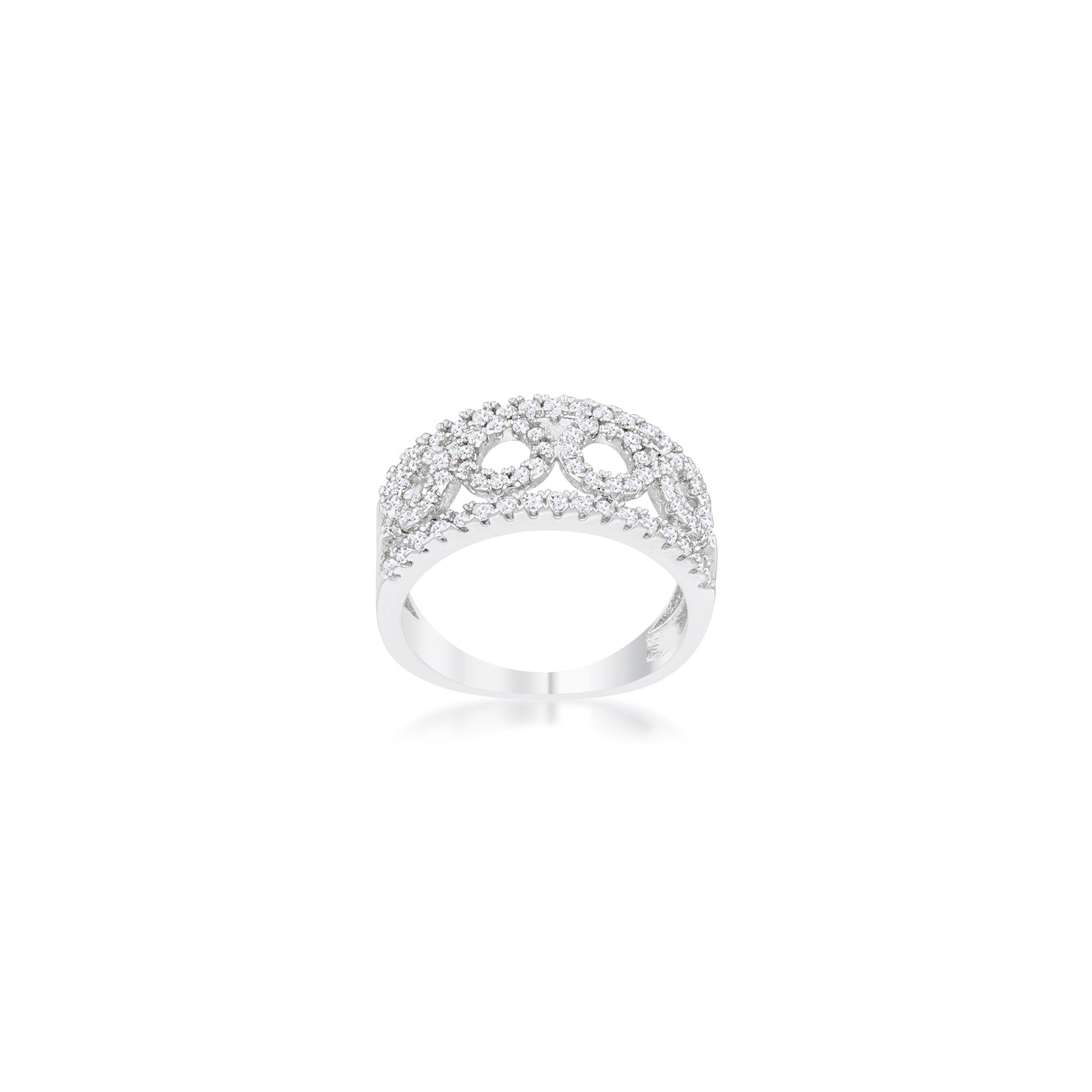 Rina 0.5ct CZ Contemporary Band Ring