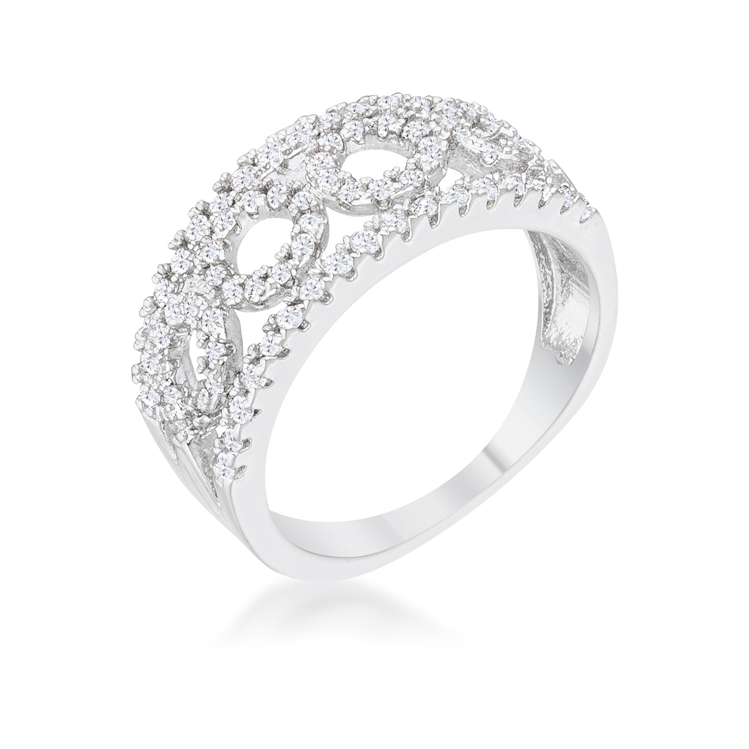 Rina 0.5ct CZ Contemporary Band Ring