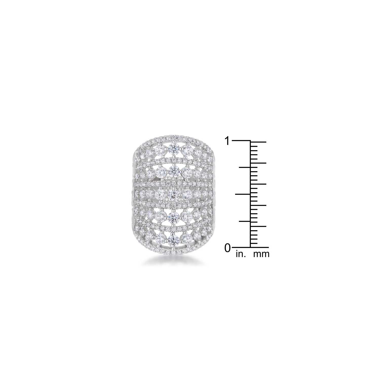 Charlyn 2.5ct CZ Statement Cocktail Ring