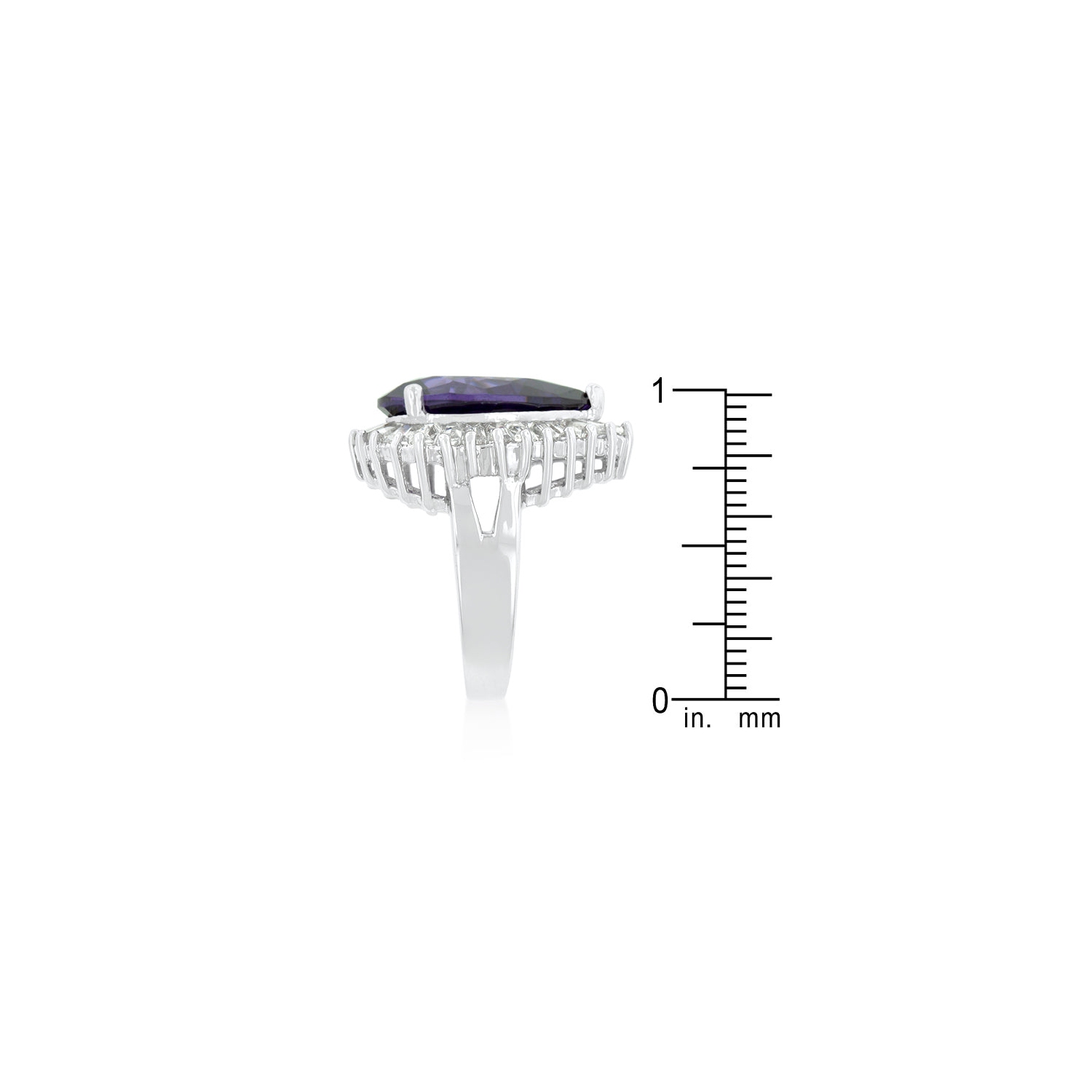 Cubic Zirconia and Cocktail Ring