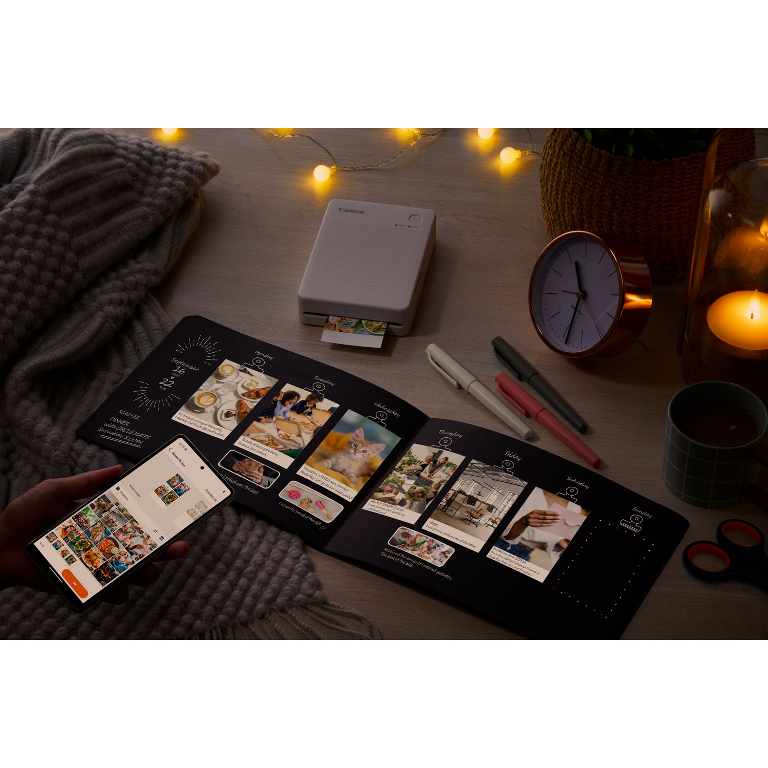 Imprimante photo compacte SELPHY QX20 de Canon - Blanc