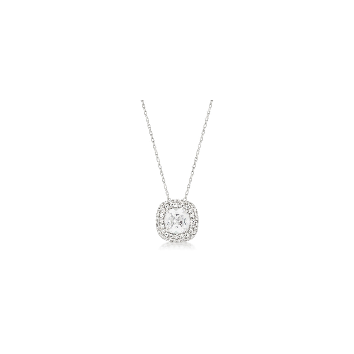 Pave Halo Pendant