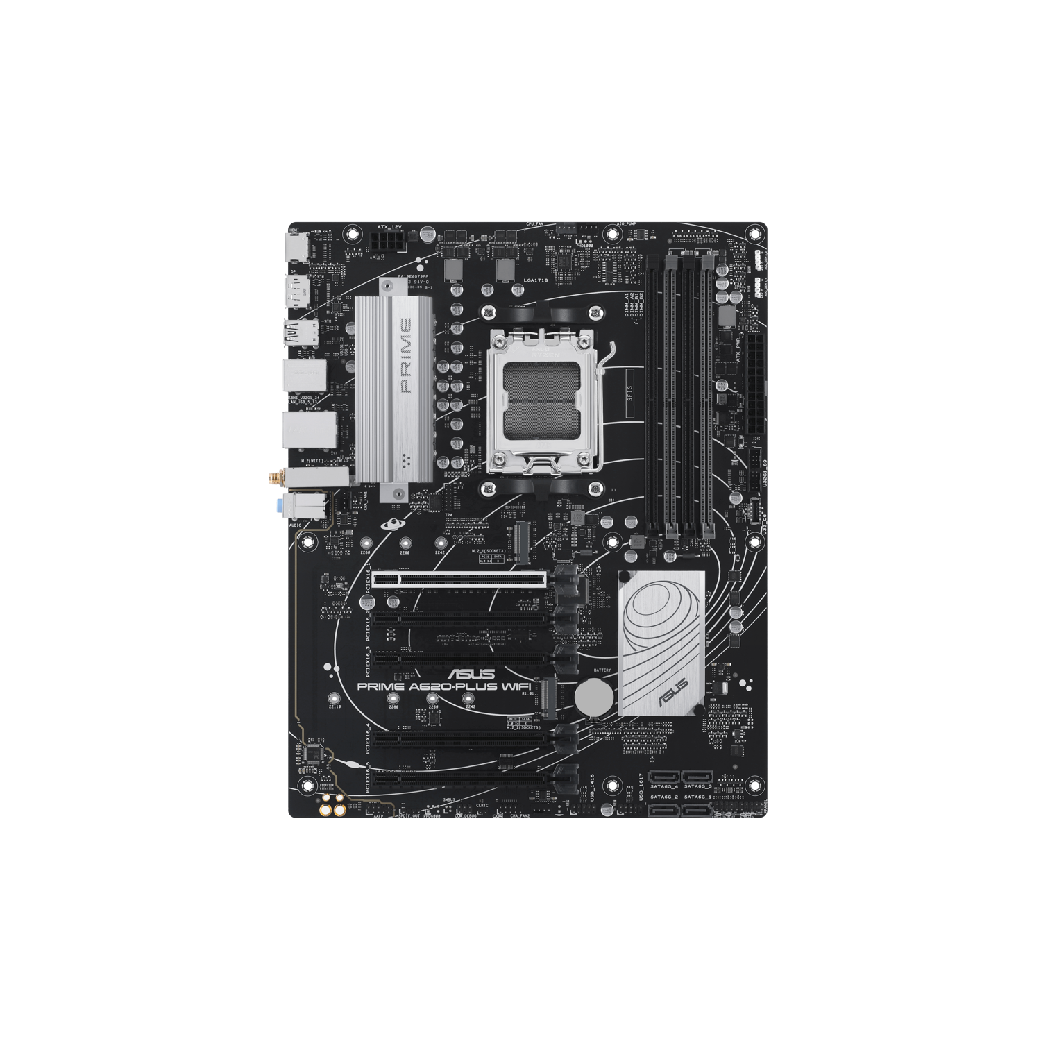 Carte mère ATX Wi-Fi 6 Prime A620-Plus d'ASUS