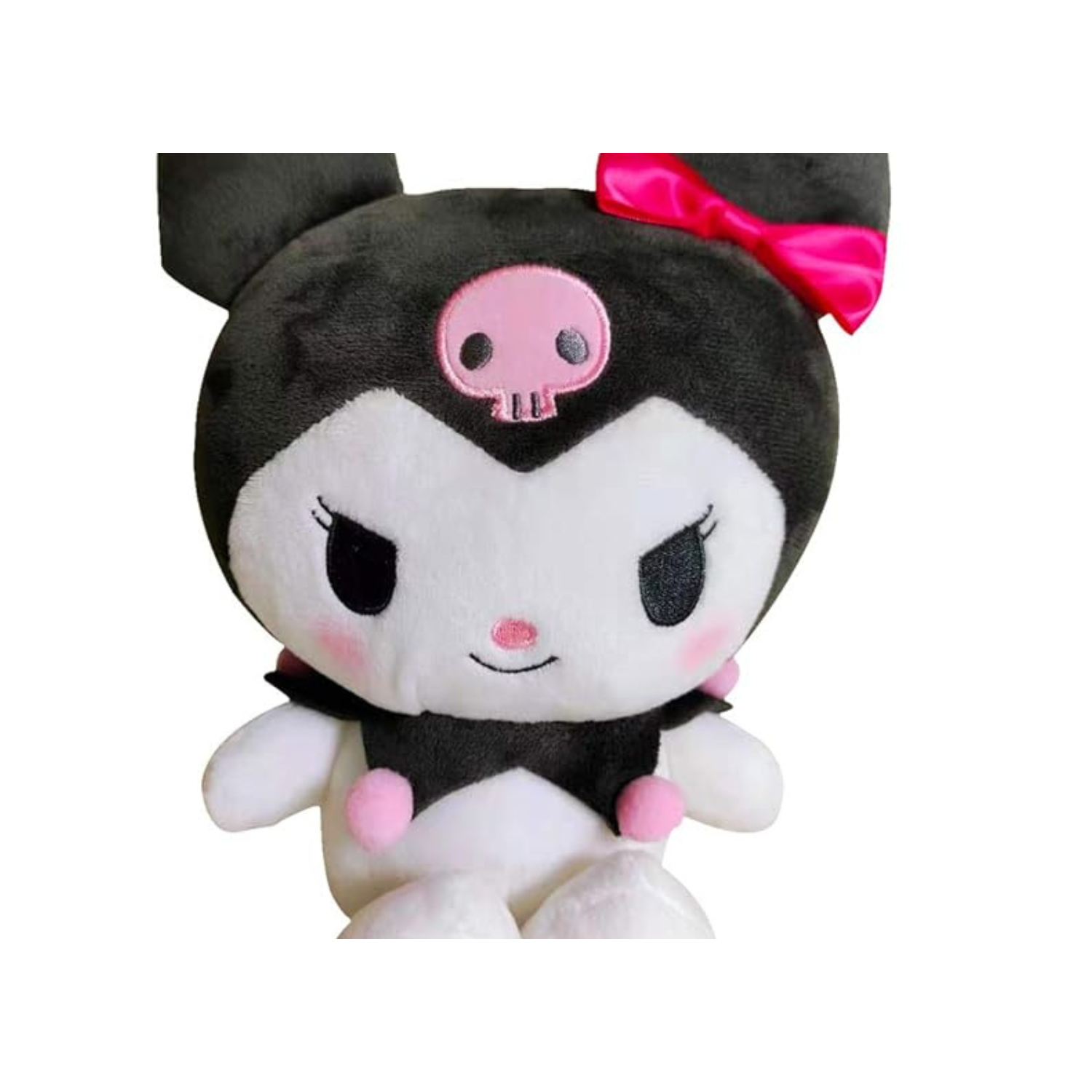 10"/26cm Sanrio Kuromi Plush Doll Lovely Cartoon Kawaii Soft Stuffed Figure Toy 20CM for Children Girls Fans