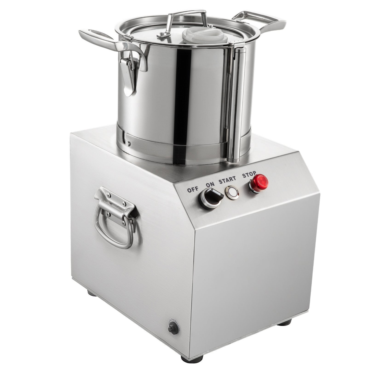A-QS806 Food Chopper | 6 L | Electric Food Processor | Stainless Steel | 1400RPM Motor | Wide Application | 110V