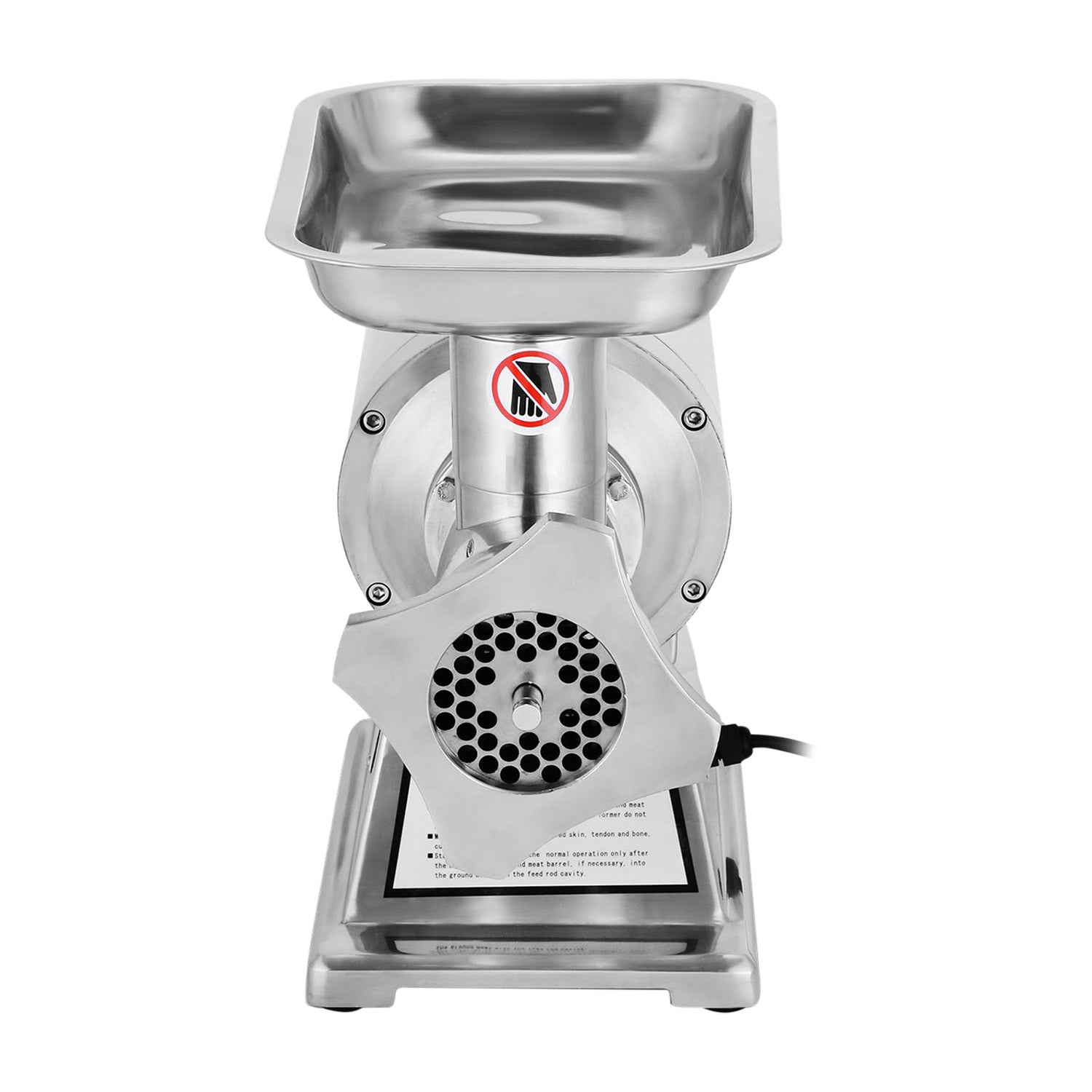 GR-PD22 Meat Grinder Commercial | Electric Minced Meat Maker | Stainless Steel Meat Chopper | 110V