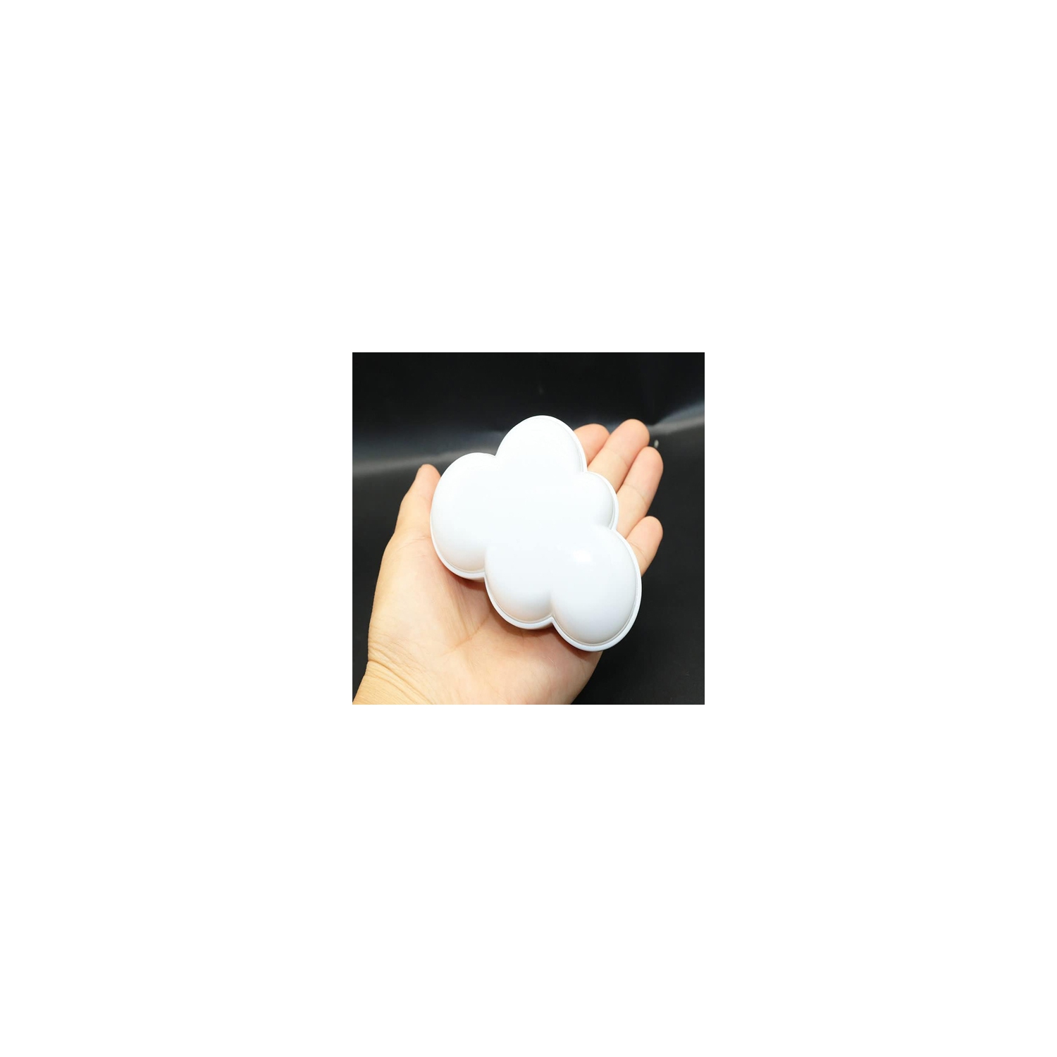 YOULIGHTS LED Night Light Plug-in Lamp Light Sensor Cloud Night Light Mini Pretty Night Light Adults Kids Night Light for Bedroom Suitable for Home,