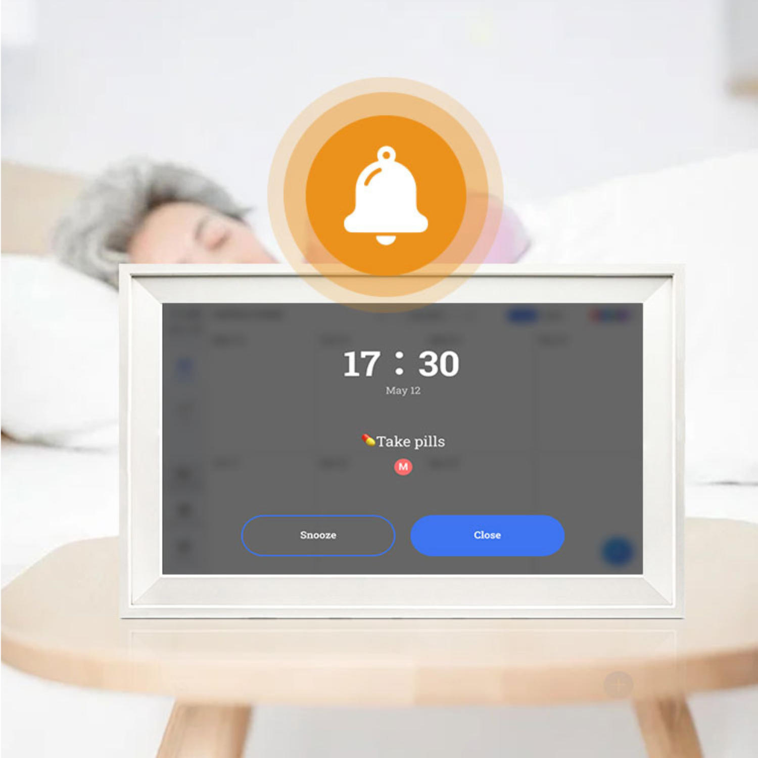 TUTT 15.6” Smart Digital Calendar & Chore Chart | Photo and Video Frame | Smart Touchscreen Display Family Organizer + 128GB SanDisk