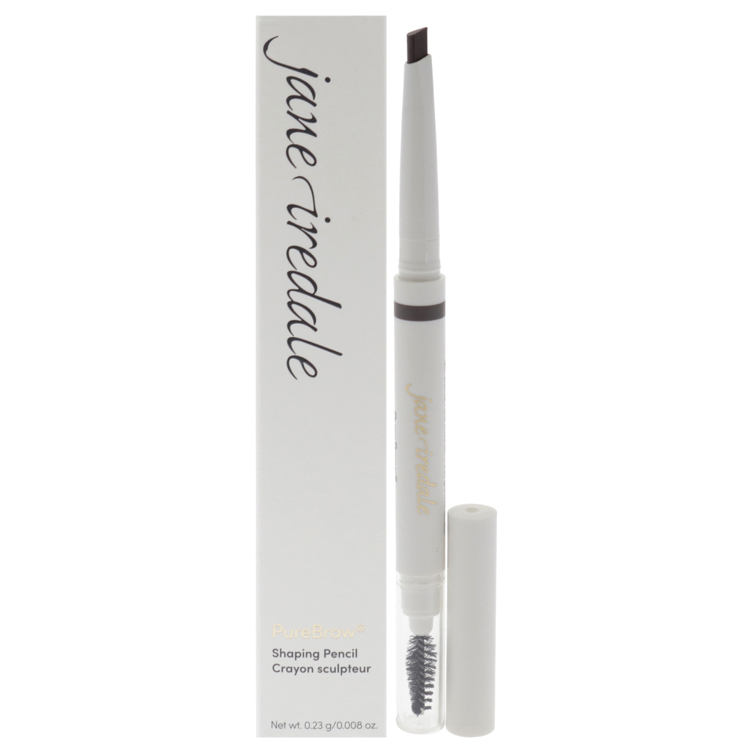 Crayon contour PureBrow - Brun moyen par Jane Iredale pour femme - 0008&nbsp;oz sourcils