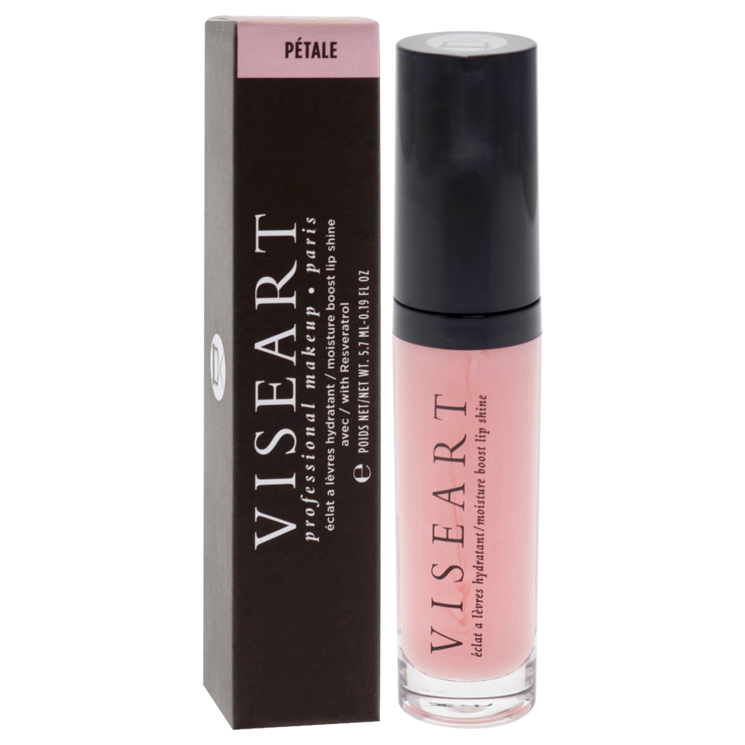 Moisture Boost Lip Shine Oil - Petale by Viseart Paris for Women - 0.19 oz Lip Oil