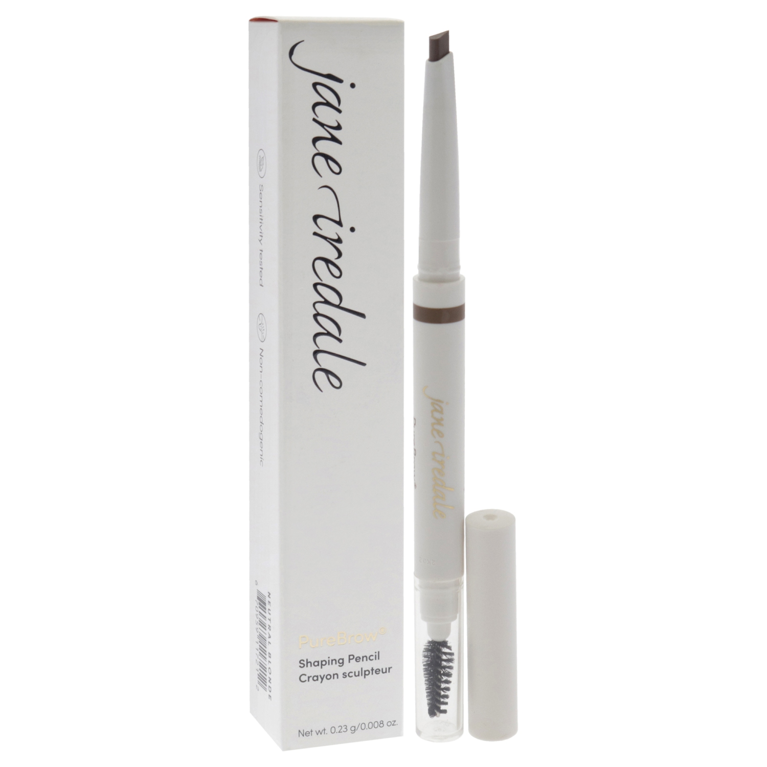 PureBrow Shaping Pencil - Neutral Blonde by Jane Iredale for Women - 0.008 oz Eyebrow