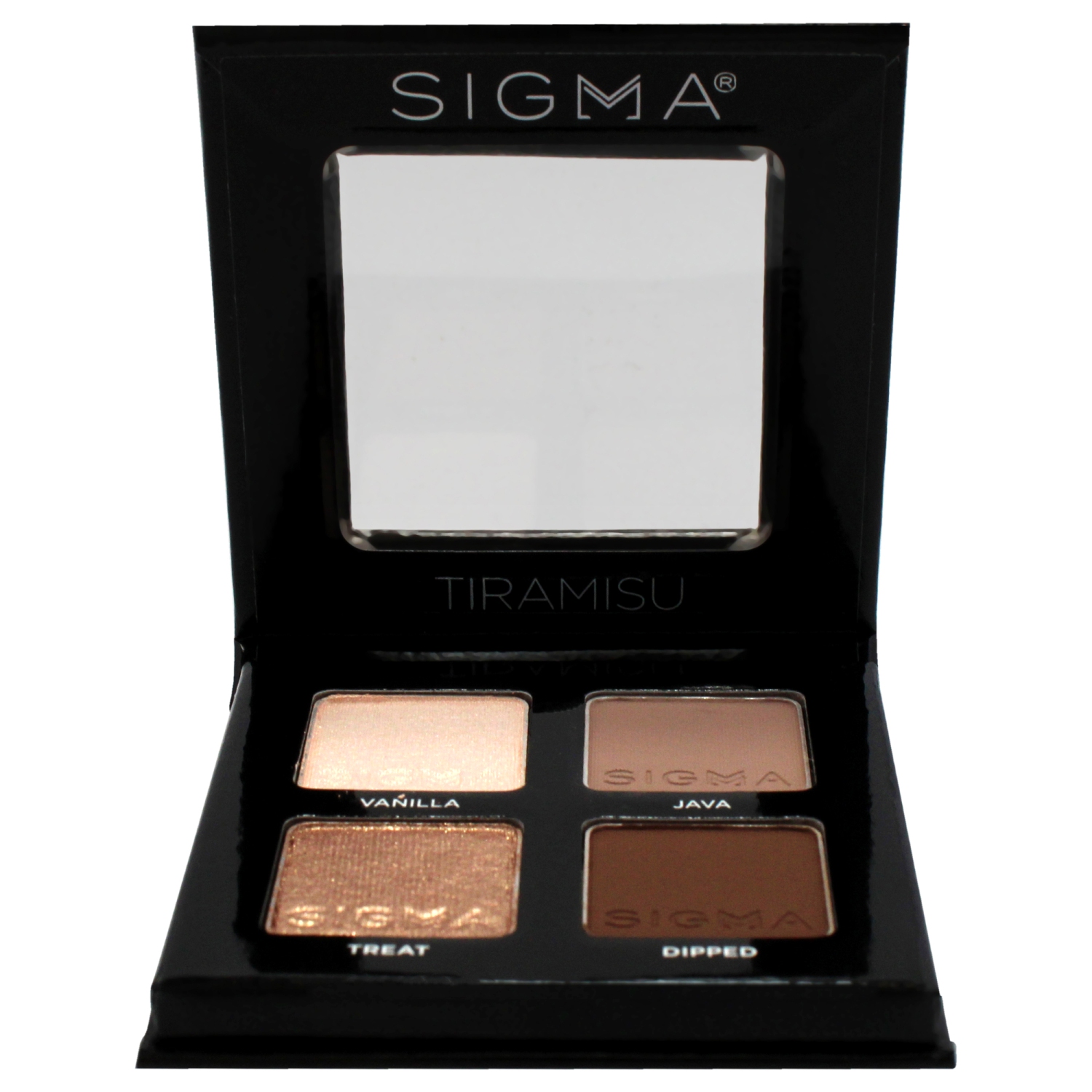 Eyeshadow Quad - Tiramisu by SIGMA for Women - 0.14 oz Eye Shadow