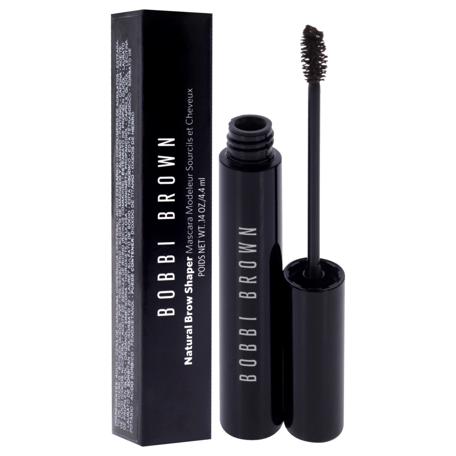 Natural Brow Shaper - 2 Mahogany by Bobbi Brown for Women - 0.14 oz Mascara