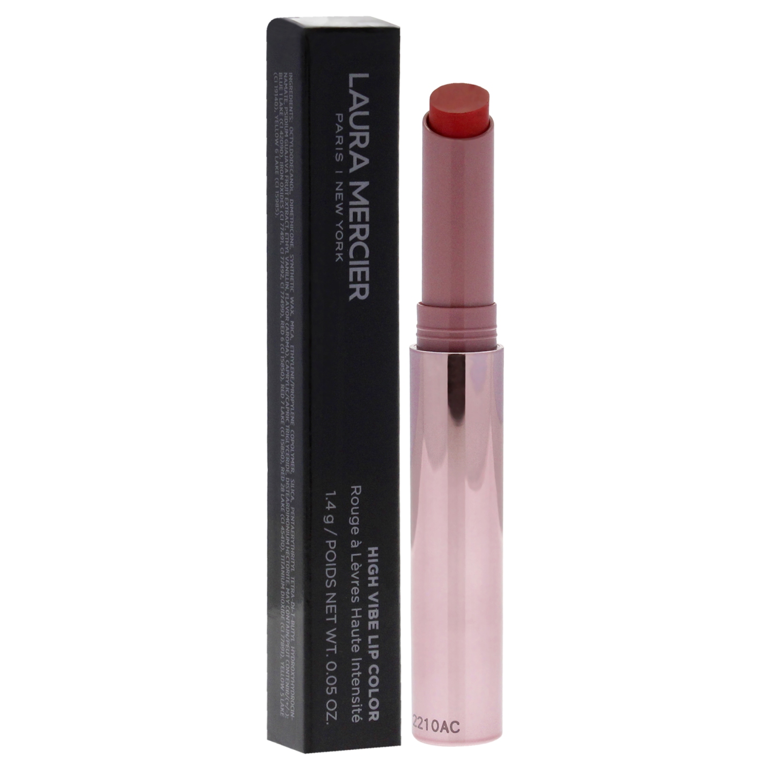 High Vibe Lip Color - 181 Rush by Laura Mercier for Women - 0.05 oz Lipstick