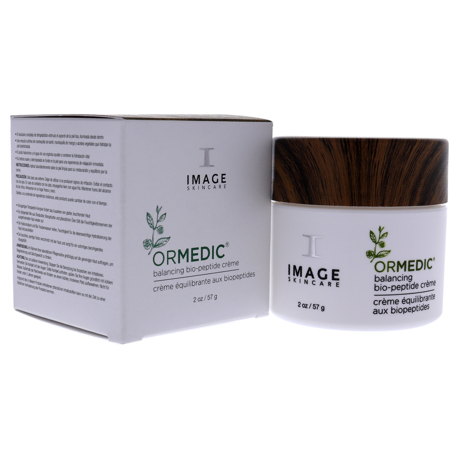 Crème Bio-peptide d'équilibrage Ormedic par image pour unisexe - 2&nbsp;oz Crème