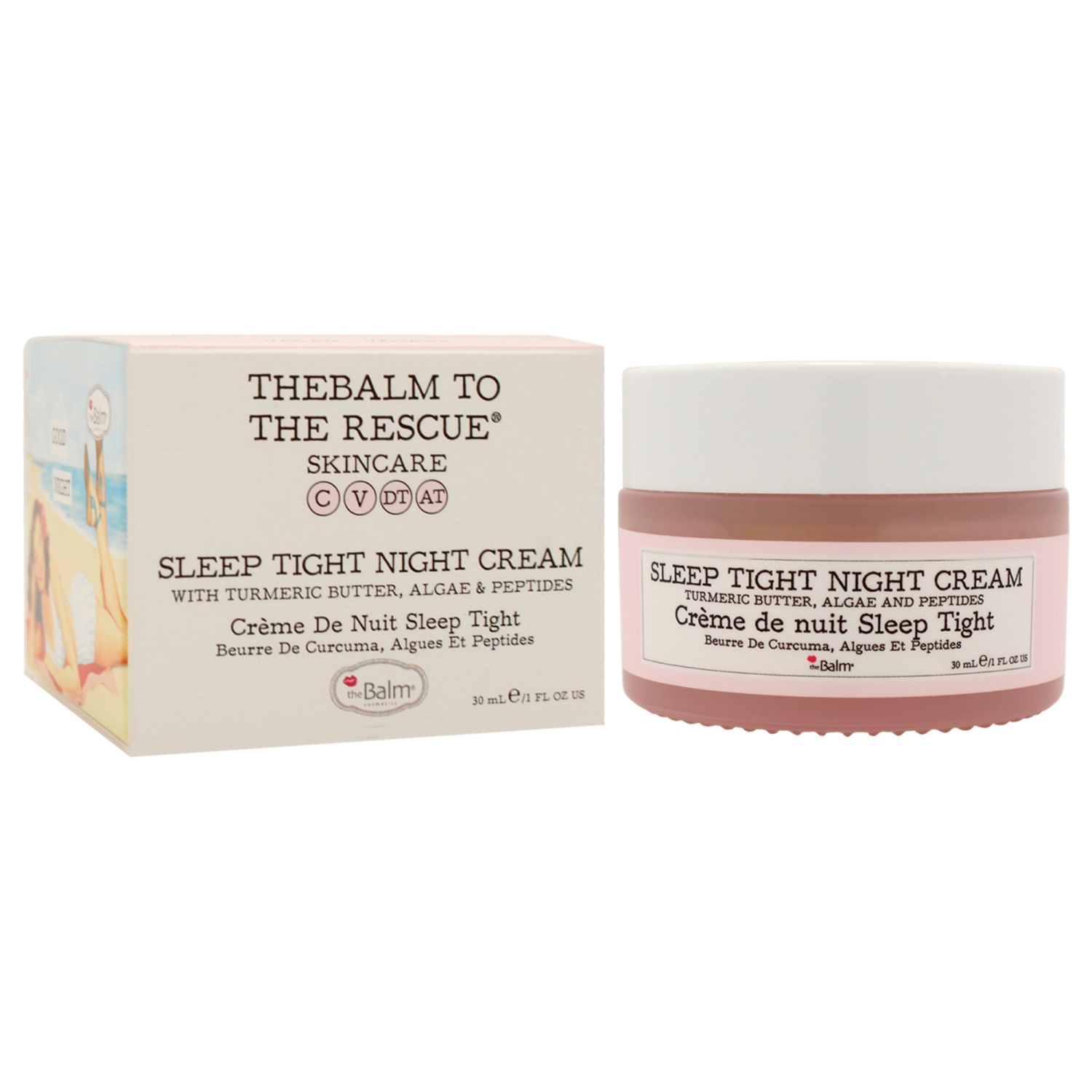 Sleep Tight Night Cream by the Balm for Women - 1 oz Cream