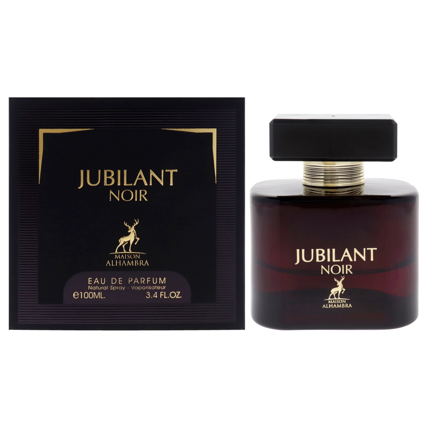 Jubilant Noir by Maison Alhambra for Women - 3.4 oz EDP Spray