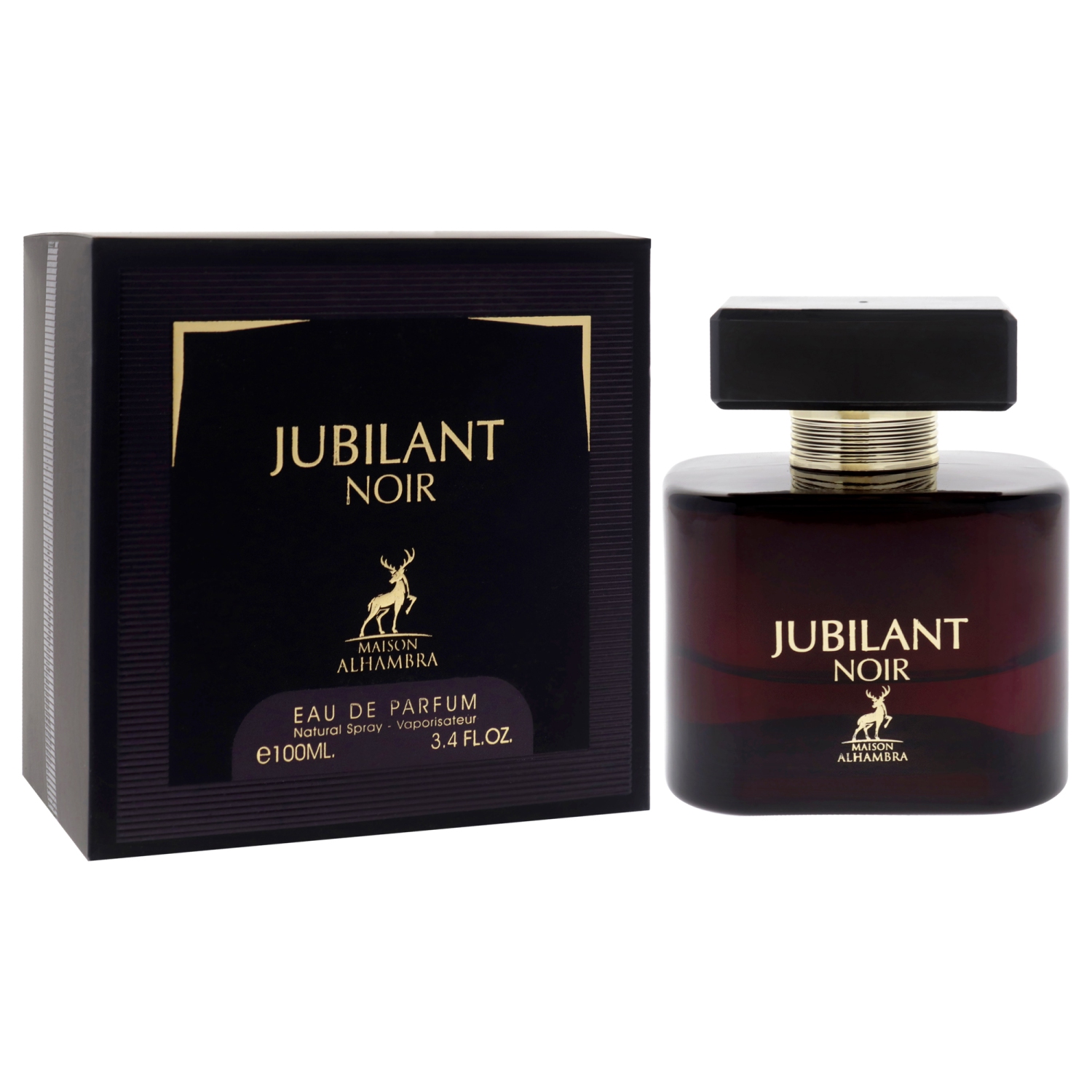 Jubilant Noir by Maison Alhambra for Women - 3.4 oz EDP Spray