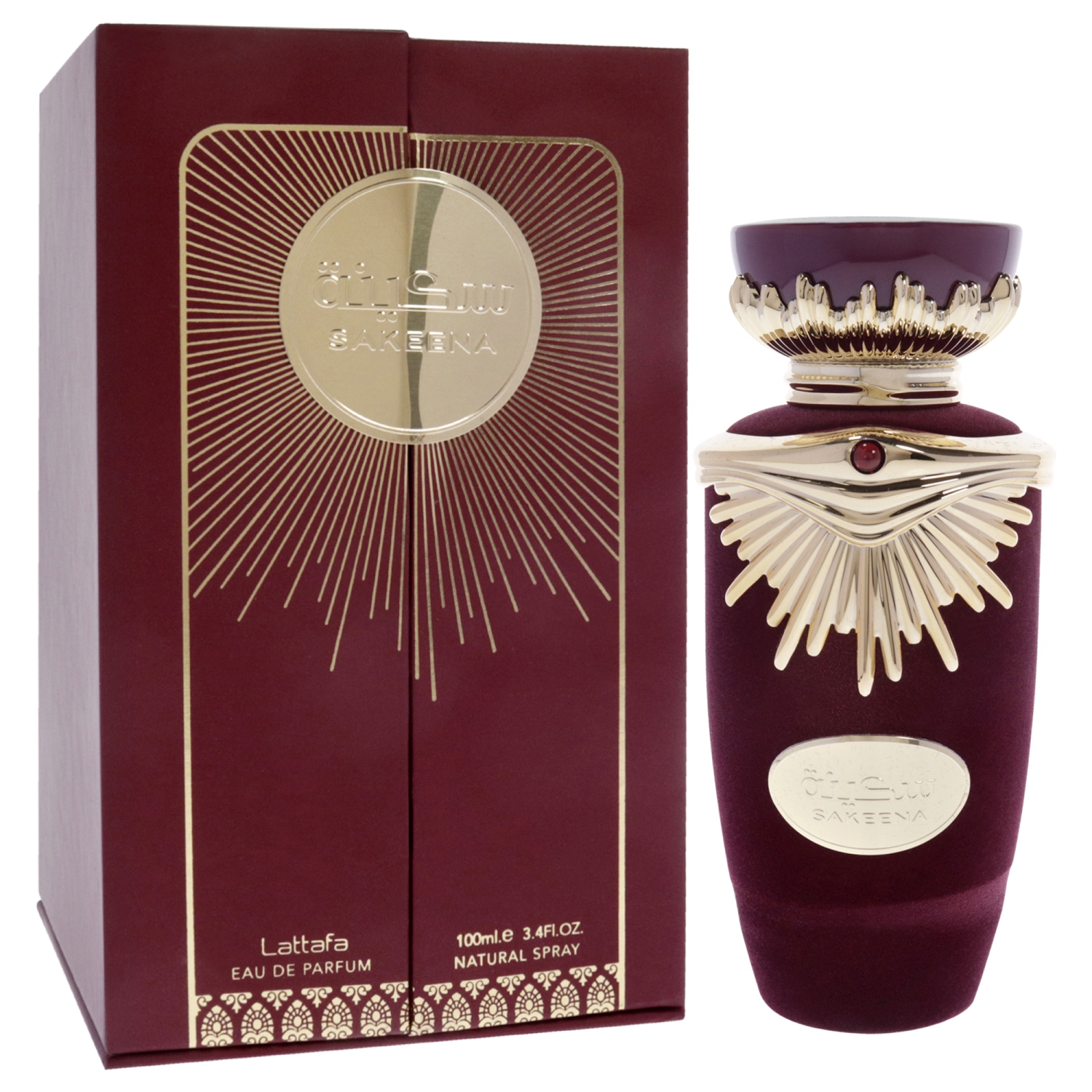 Sakeena by Lattafa for Unisex - 3.4 oz EDP Spray