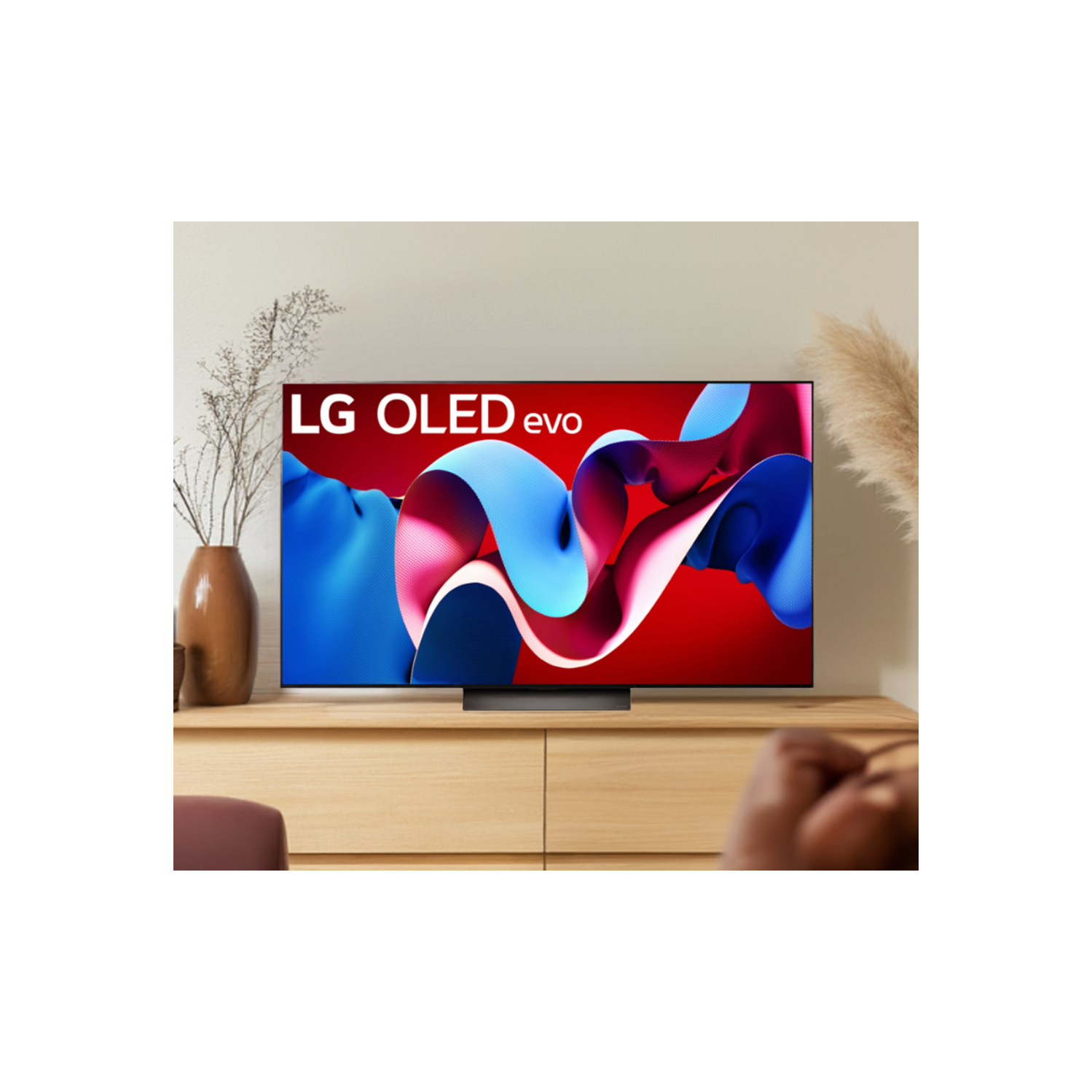 Refurbished (Good) - LG OLED48C4PUA 48" 4K UHD HDR OLED Evo webOS Smart TV- 2024