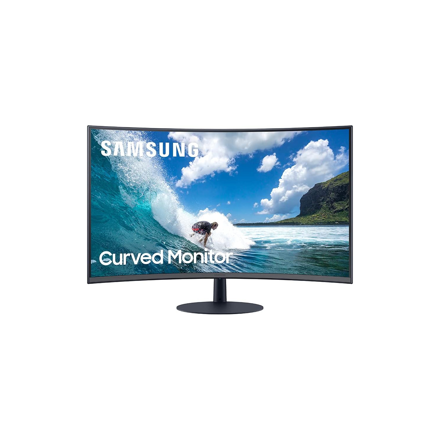 Open Box - Samsung 32" T55 Series LED, 1000R Curved FHD FreeSync Monitor with Speakers (DisplayPort, HDMI)