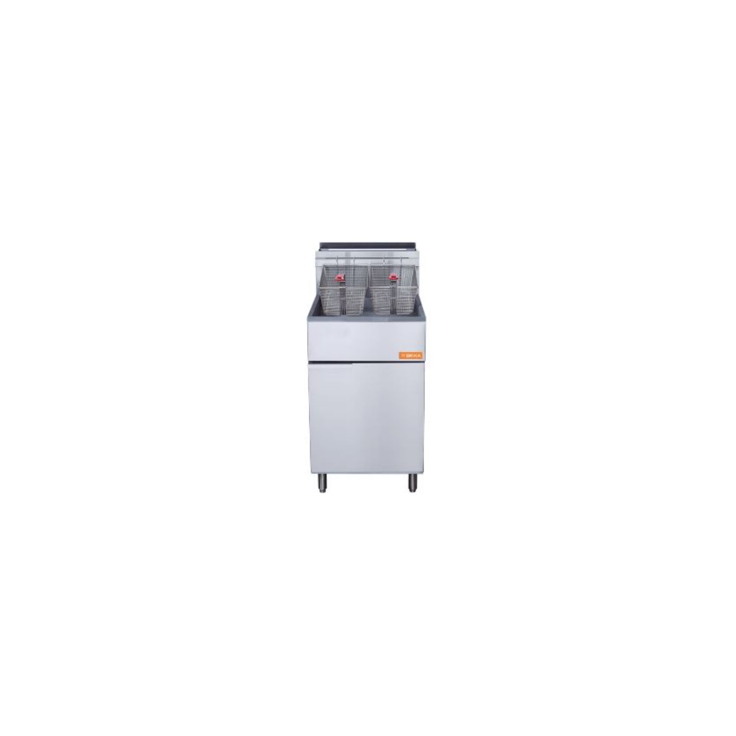 BRIKA BFR-70-LPG Commercial Propane LPG Deep Fryer 70 lbs Oil Capacity 150 000 BTU