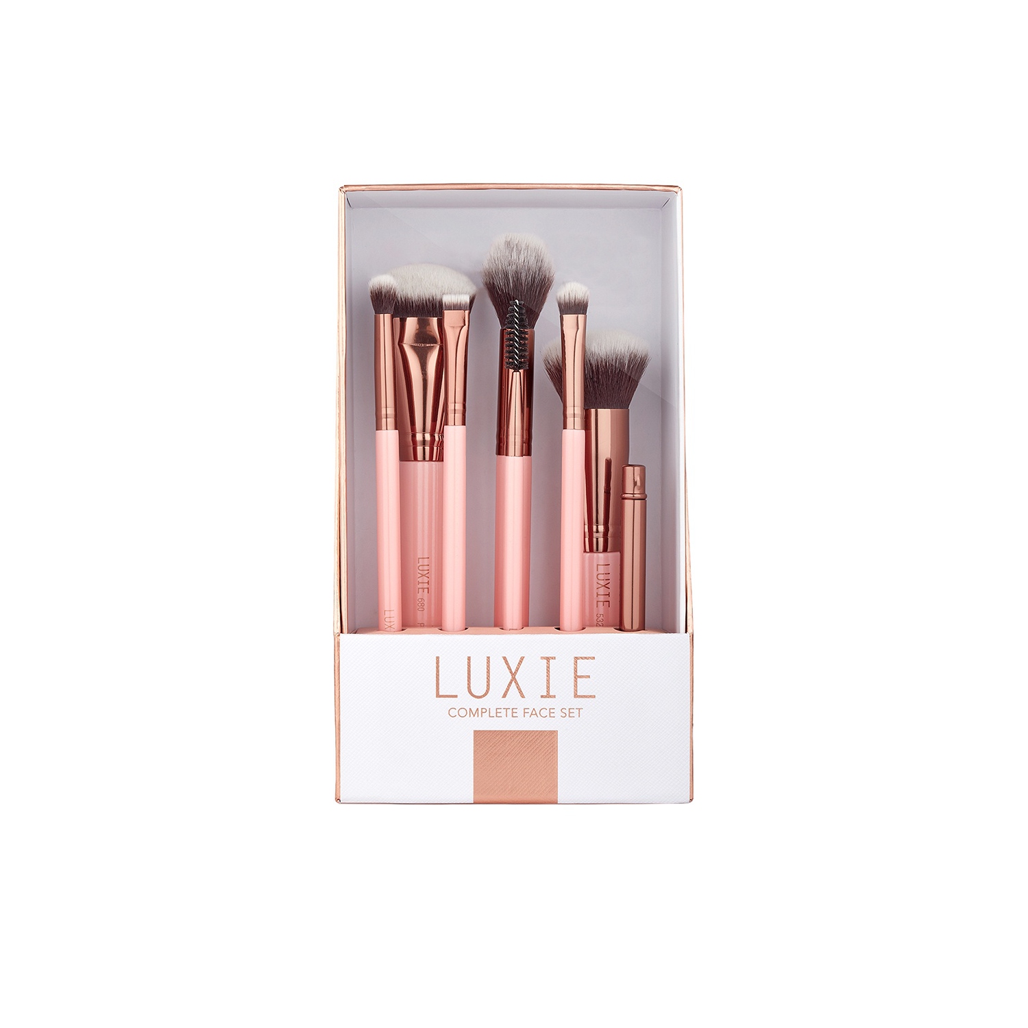 Luxie Beauty - Complete Face Set - Rose Gold