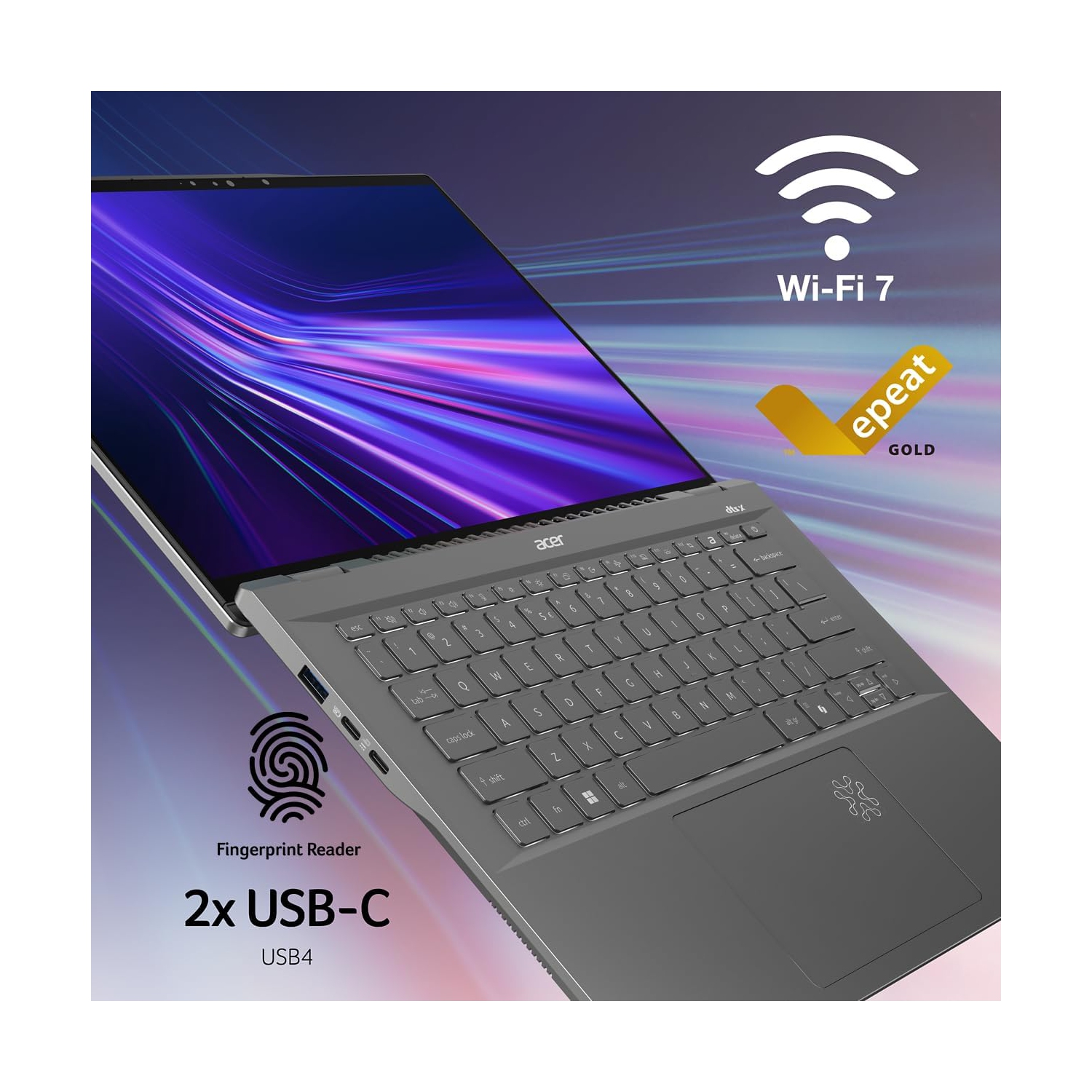 Open Box - Acer Swift 14 AI 14.5" Copilot+ PC Laptop w/ 1 Year Warranty