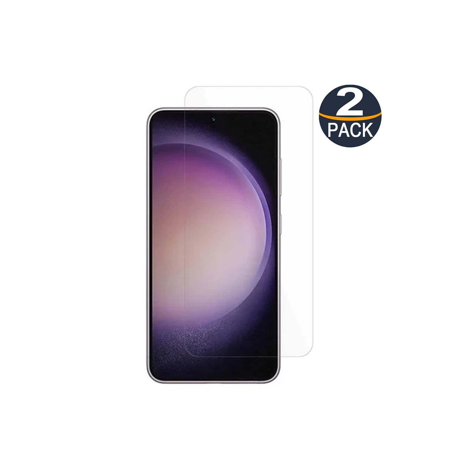 [2 Packs] Protecteur d'écran en verre trempé Premium de CSmart pour Galaxy S25 FE/S24 FE de Samsung, étui et sans bulles