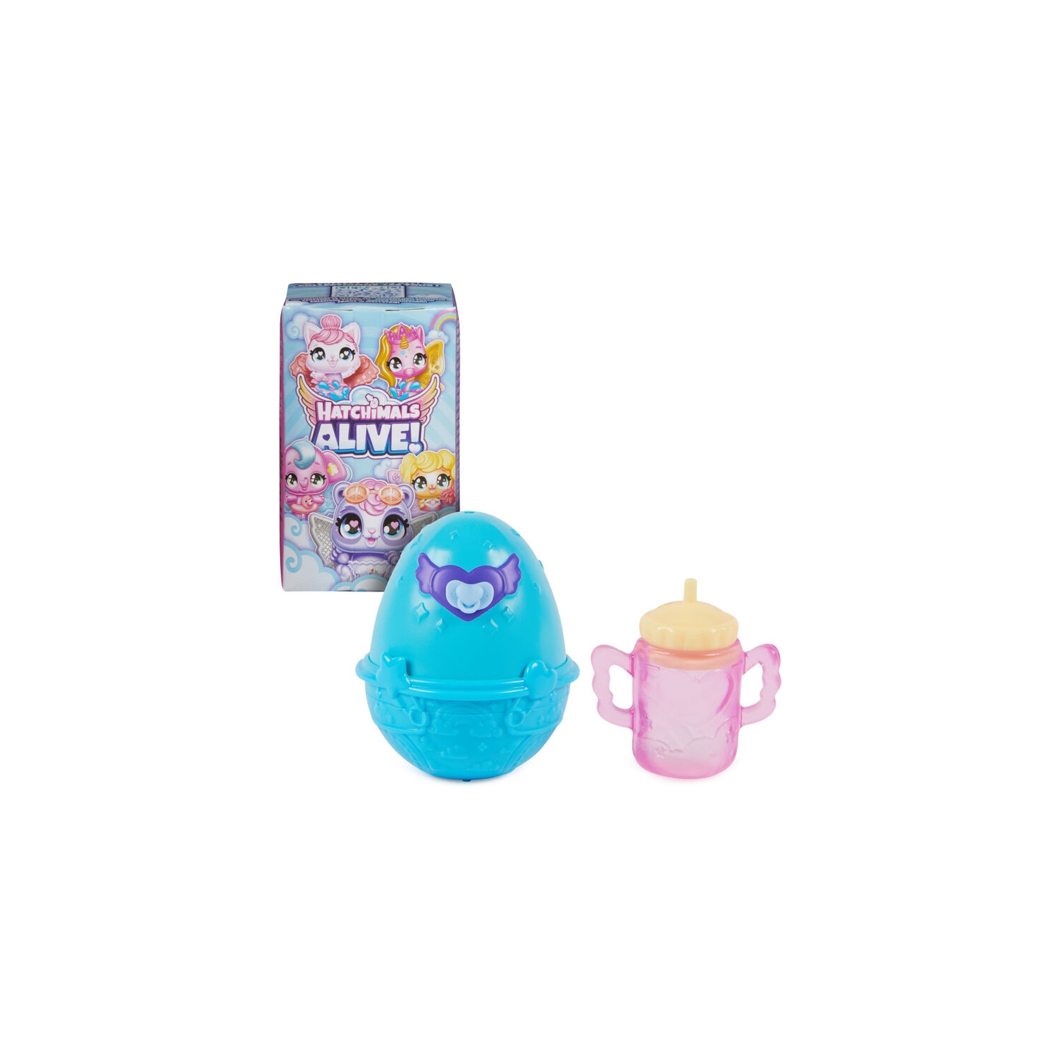 Hatchimals Alive, 1-Pack Blind Box Surprise Mini Figures Toy in Self-Hatching Egg