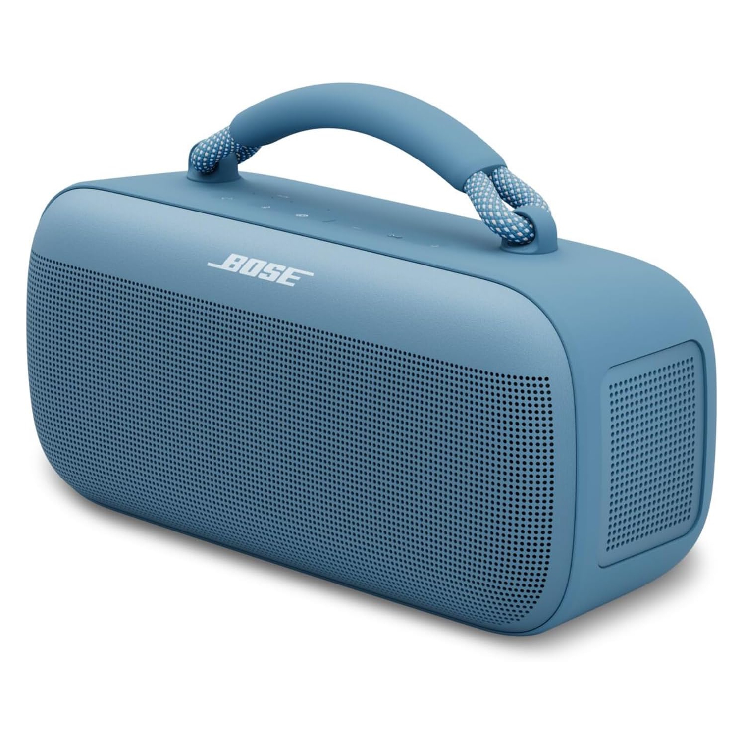 Bose SoundLink Max Portable Speaker, Large Waterproof Bluetooth Speaker, Up to 20 Hours of Battery Life, USB-C, Built-in 3.5mm AUX Input, Blue Dusk-(Refurbished-Good)