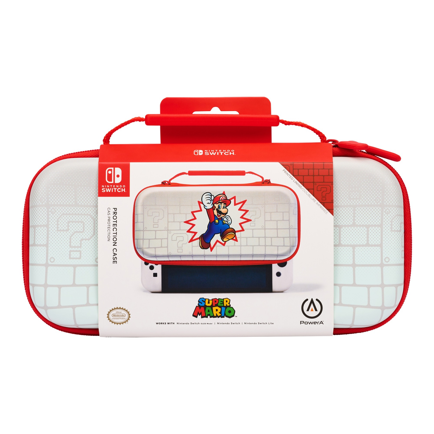 ACCO BRANDS ÉTUI PROTECTION SWITCH - OLED-SWITCH LITE - BRICK BREAKER MARIO