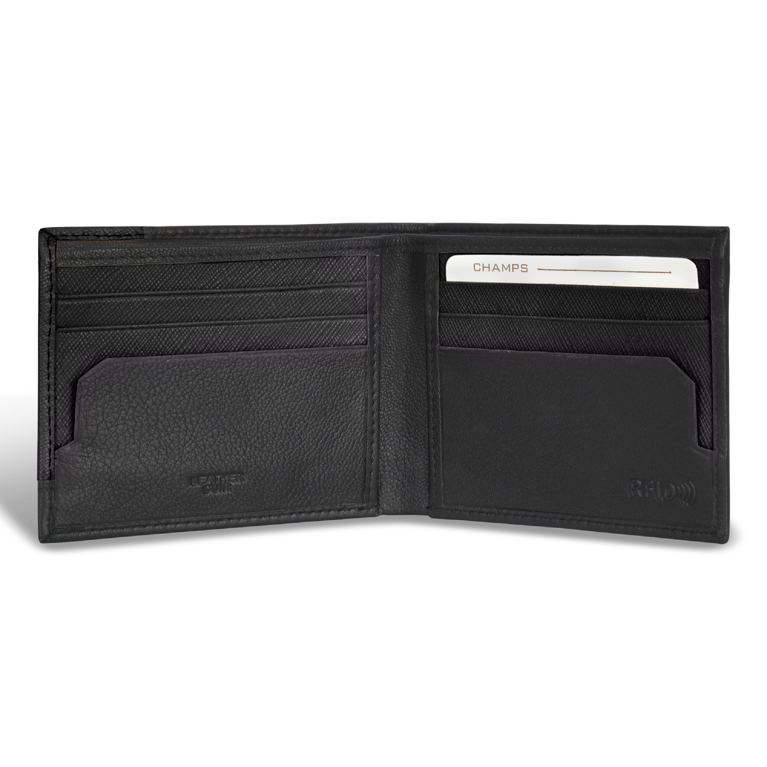 Iconic Collection - Leather Bi-Fold Wallet