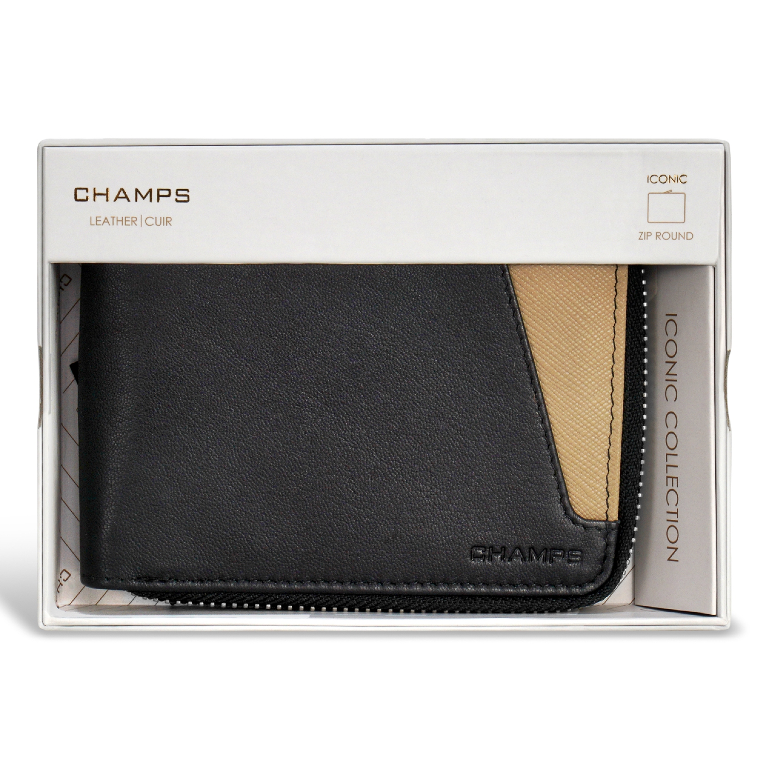 Iconic Collection - Leather Zip Around Wallet