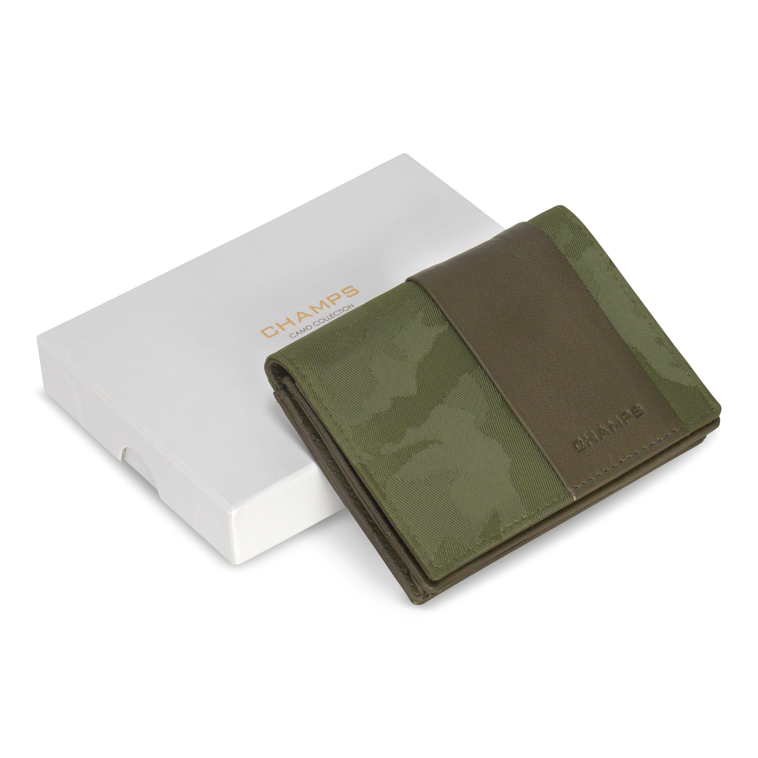 Porte-cartes en cuir, collection Camo