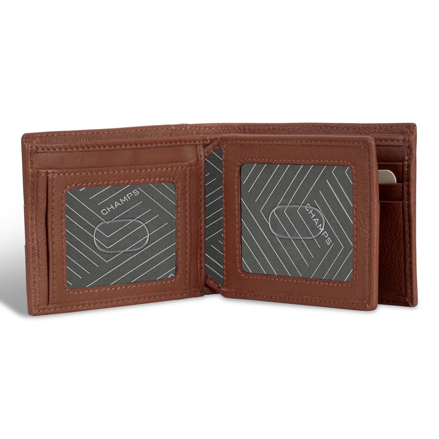 Onyx Collection - Leather Access Center Wing Wallet