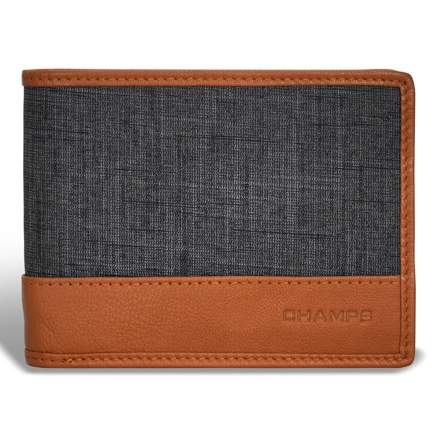 Denim Collection - Leather Top Wing Wallet