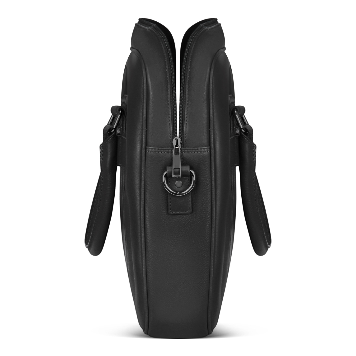 Mallette mince en cuir de la collection Onyx