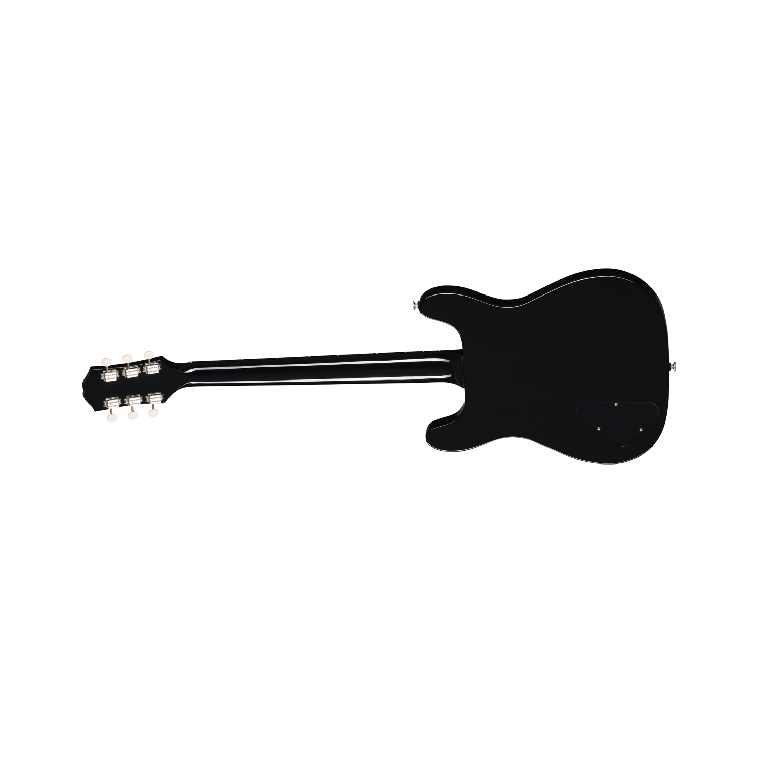 Guitare électrique Coronet d'Epiphone avec étui rigide - Ébène