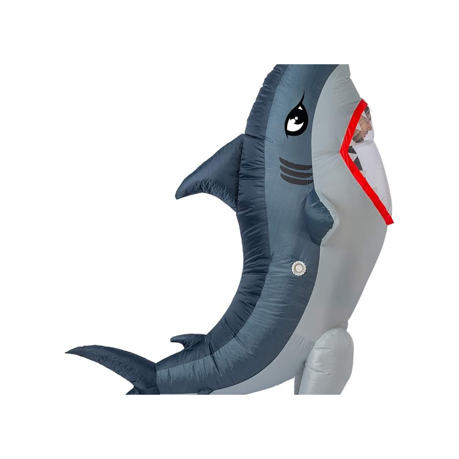 Costume gonflable en forme de requin – Costume gonflable pour adulte, animal d'Halloween, costume gonflable complet