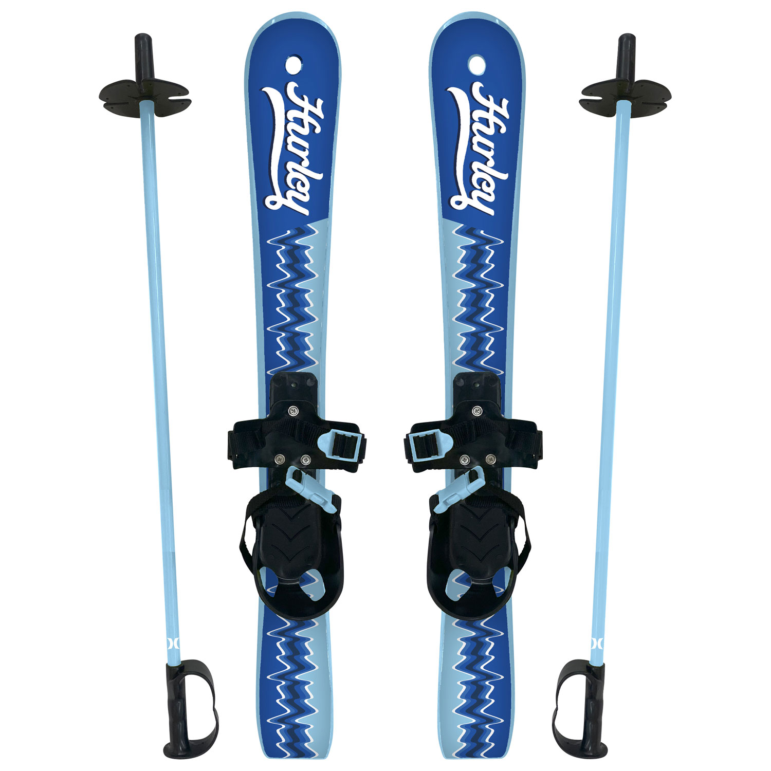 Hurley Youth Beginner Skis - Blue