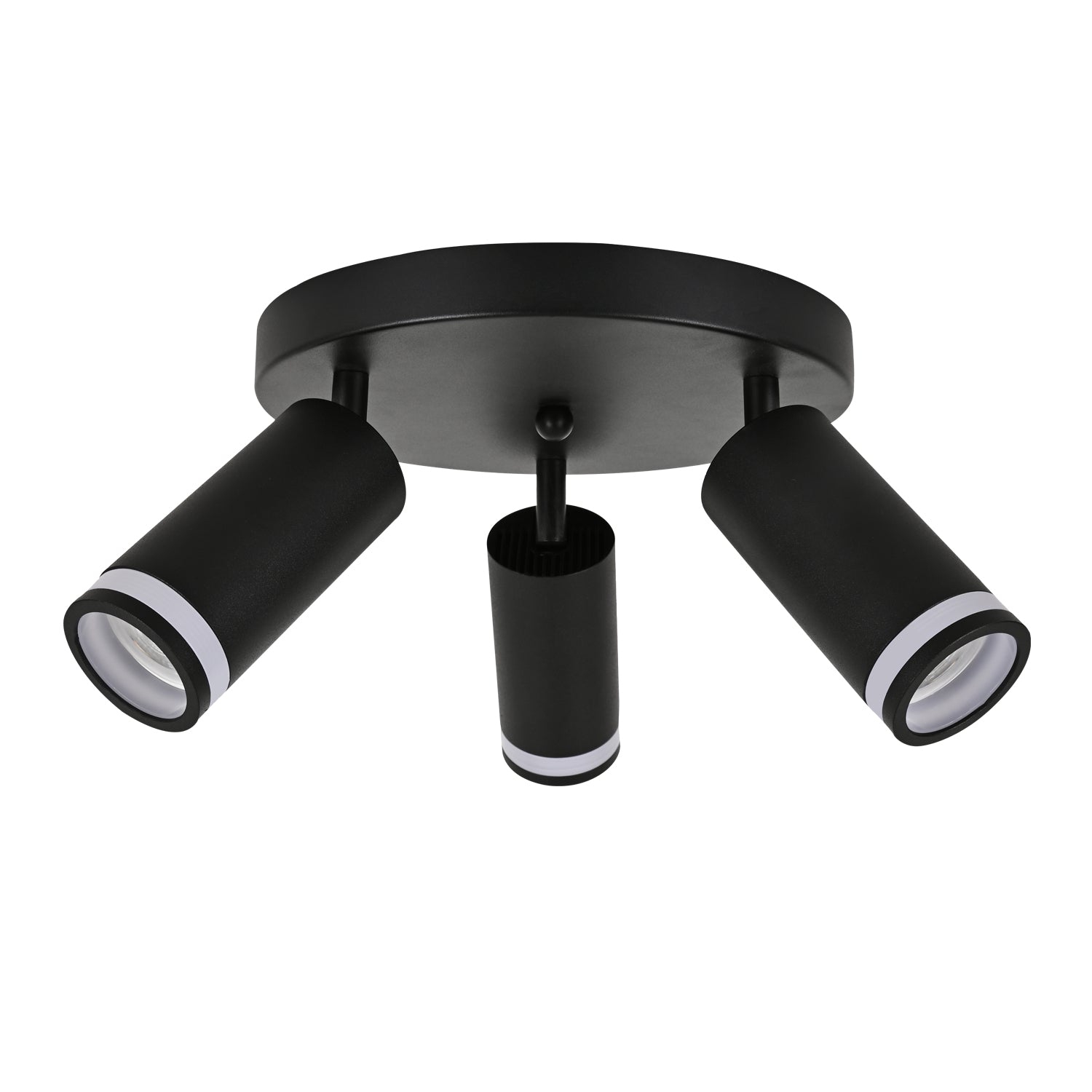 Xtricity - 3-Head Directional Light Fixture, 9.06" Wide, From the Valegro Collection, Black