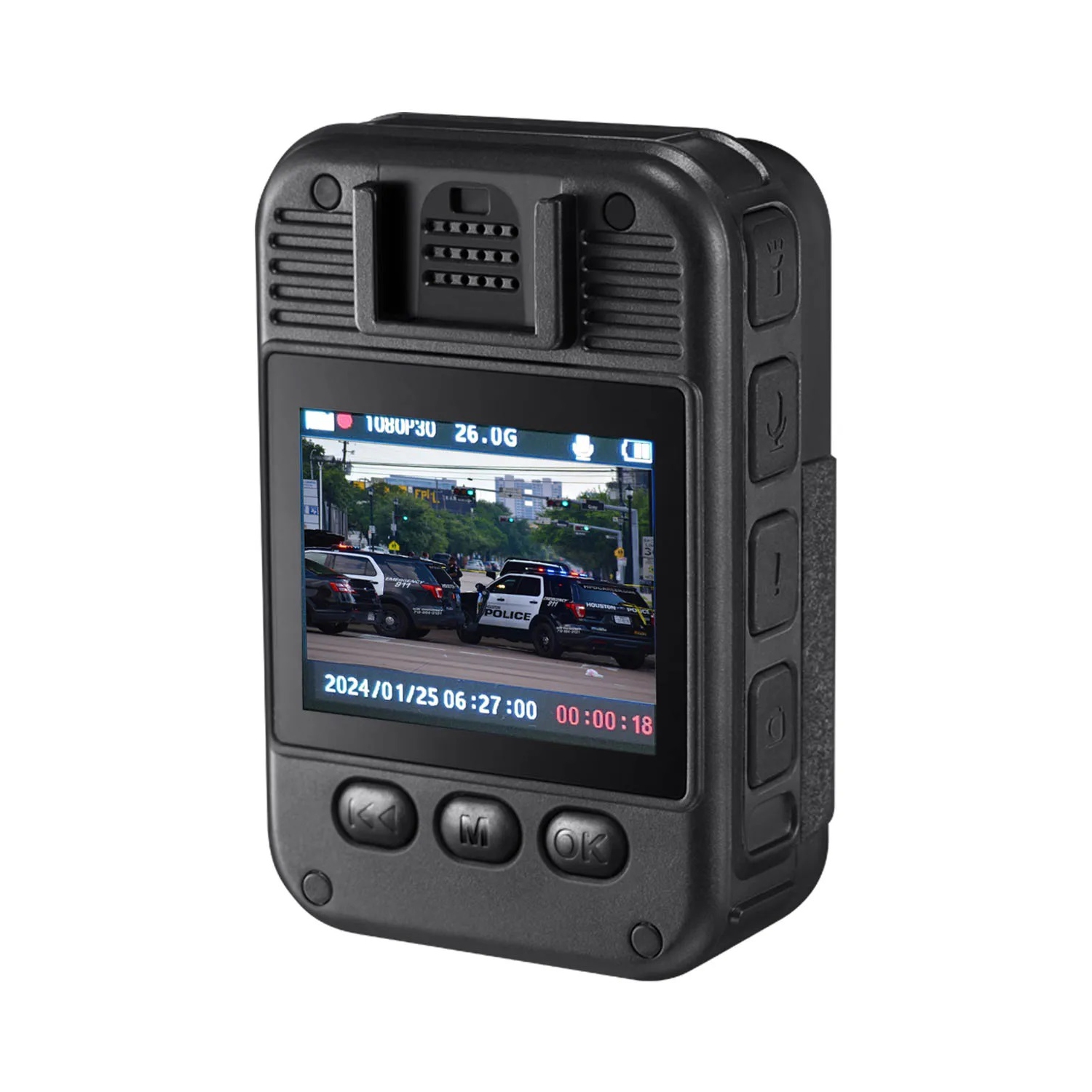 myGEKOgear Aegis 110 HD 1080p Body Cam with Infrared Night Vision and Wide Angle Lens