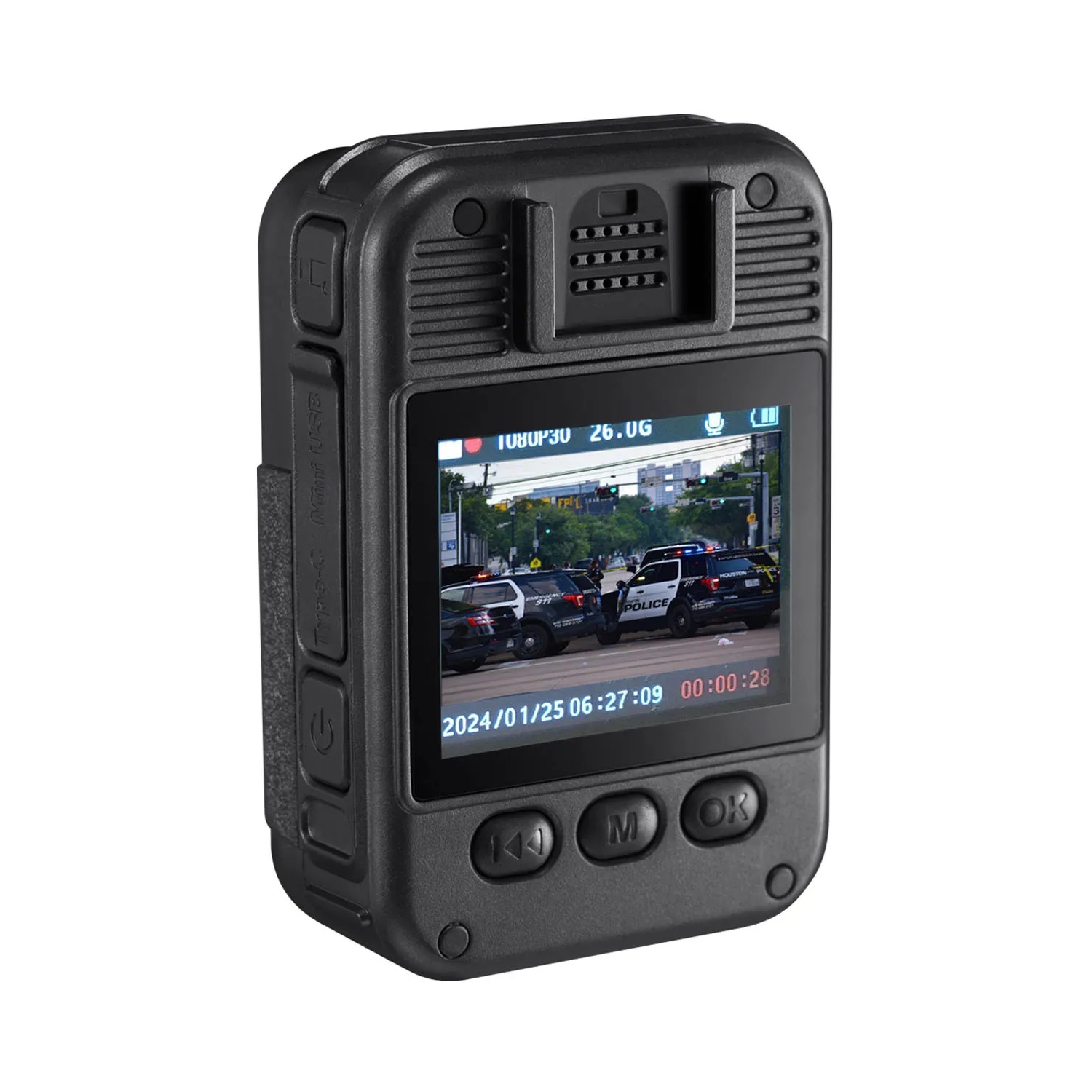 myGEKOgear Aegis 110 HD 1080p Body Cam with Infrared Night Vision and Wide Angle Lens