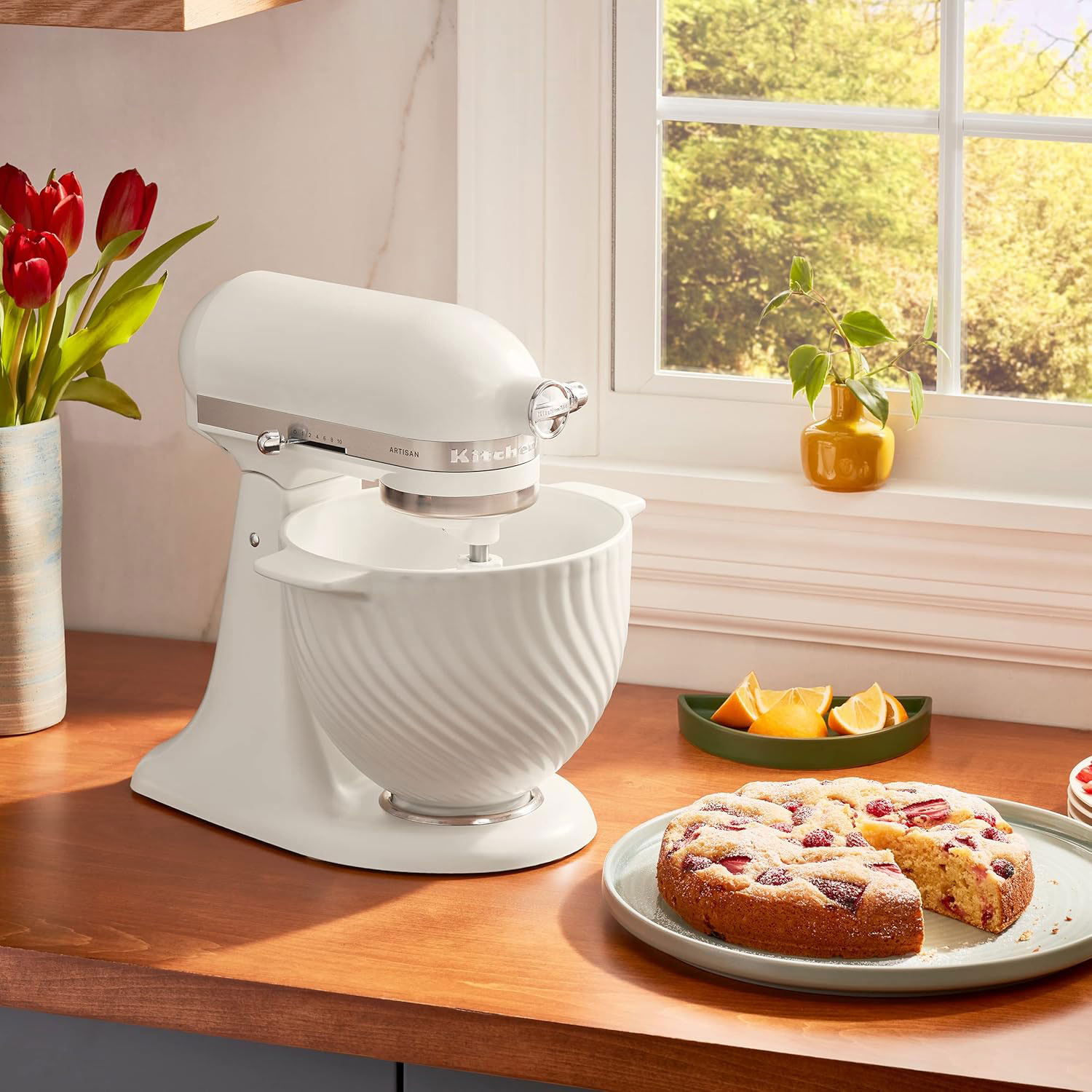 KitchenAid 5Qt Ceramic Bowl - Meringue